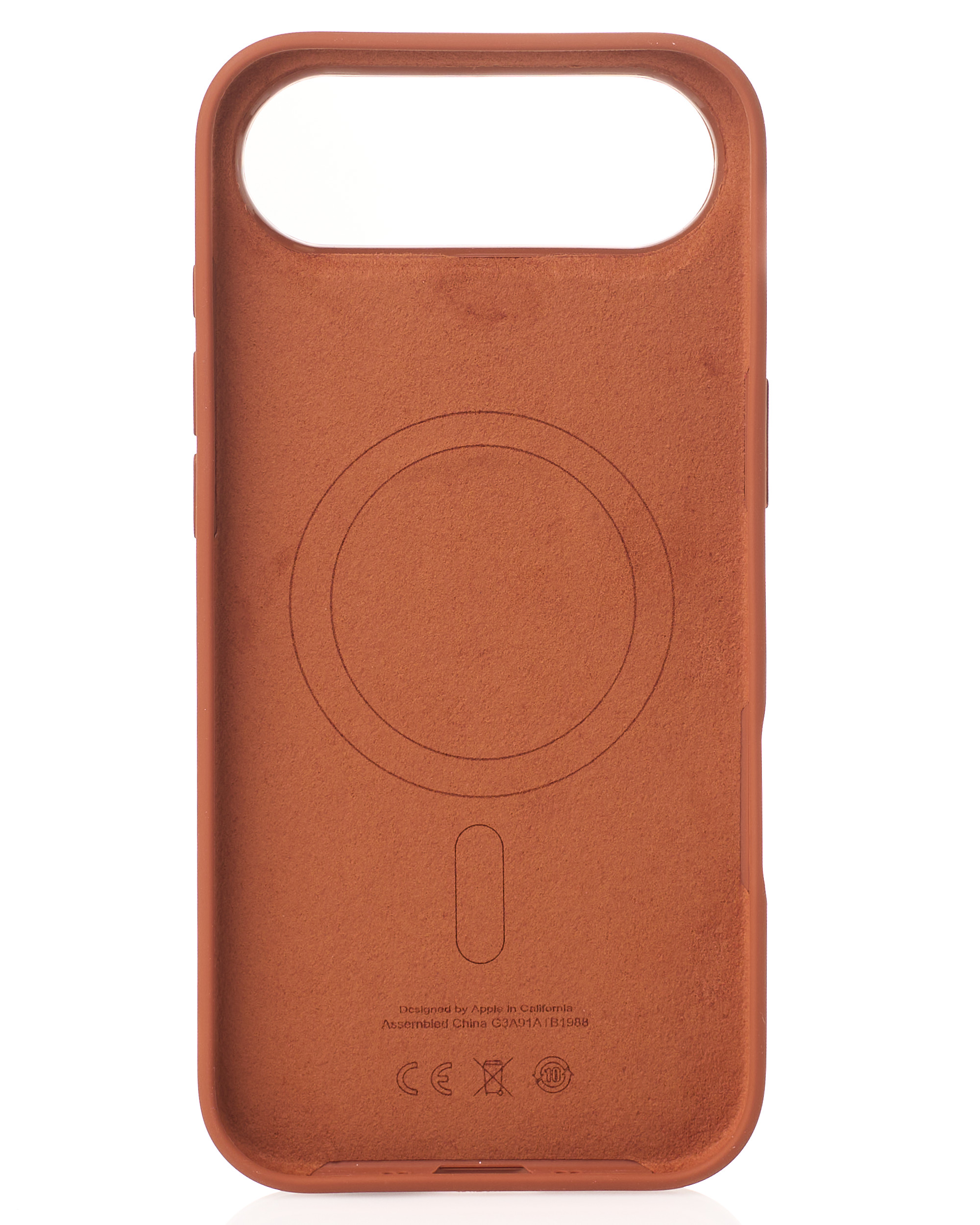 Силиконовый чехол Lux Colors с поддержкой MagSafe для iPhone 17 AIR Terra Cotta