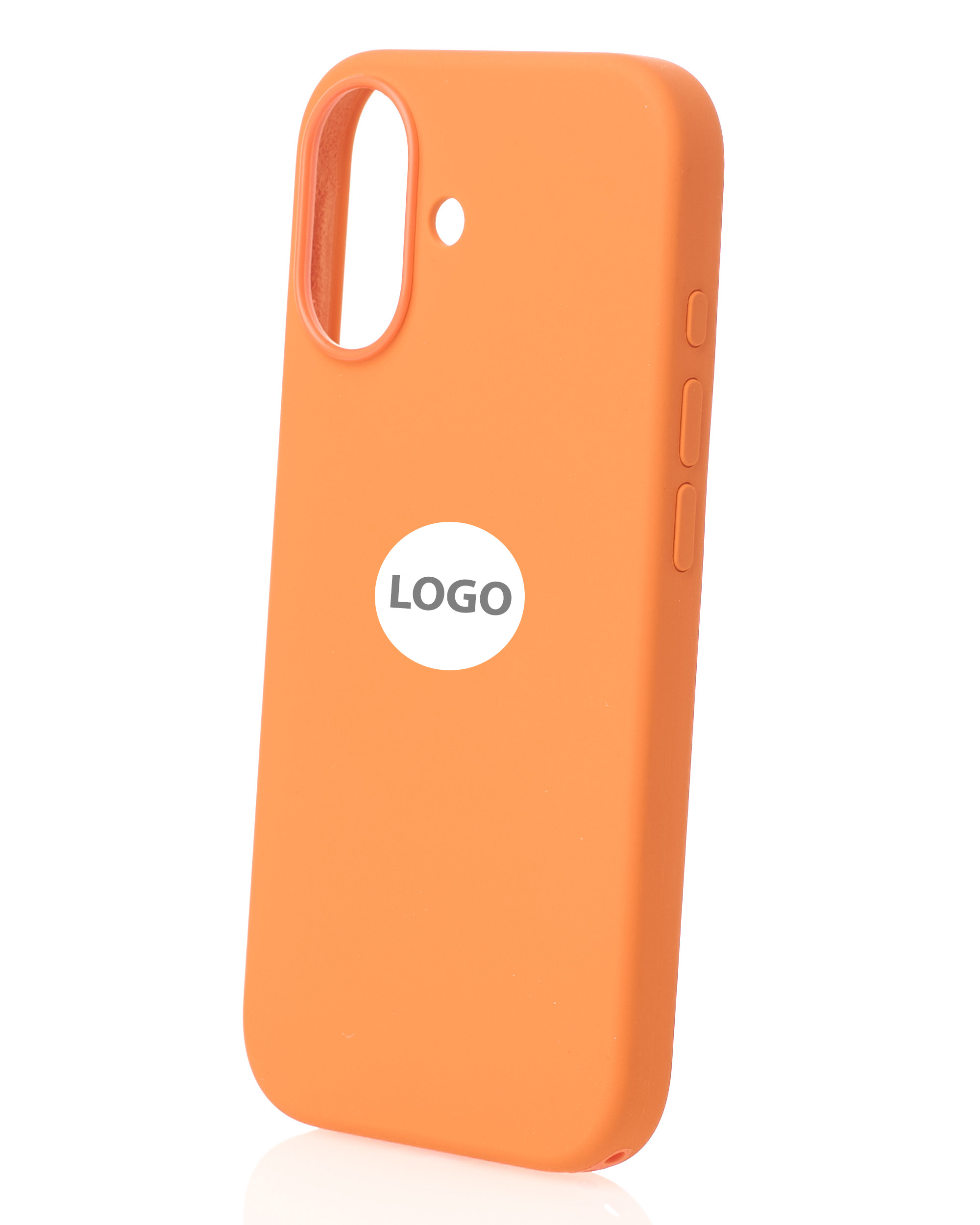 Силиконовый чехол Lux Colors с поддержкой MagSafe для iPhone 17 (AI) Orange