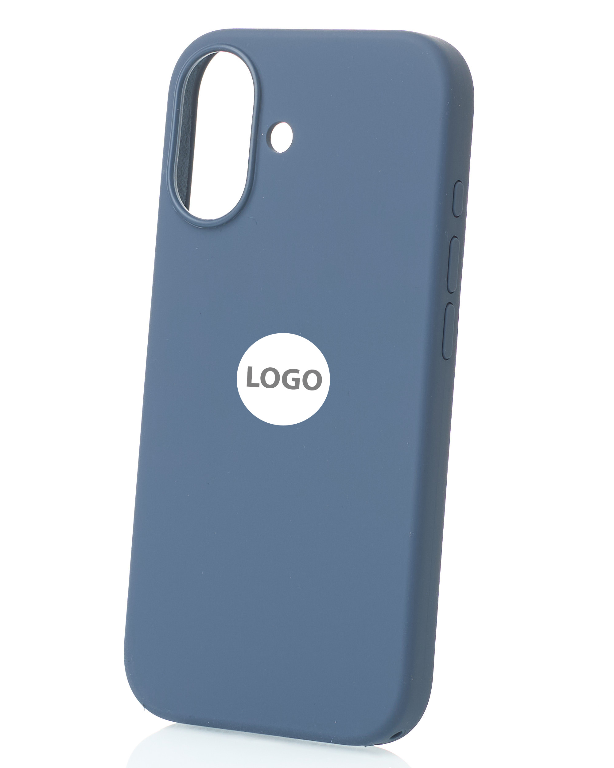 Силиконовый чехол Lux Colors с поддержкой MagSafe для iPhone 17 (AI) Anchor Blue