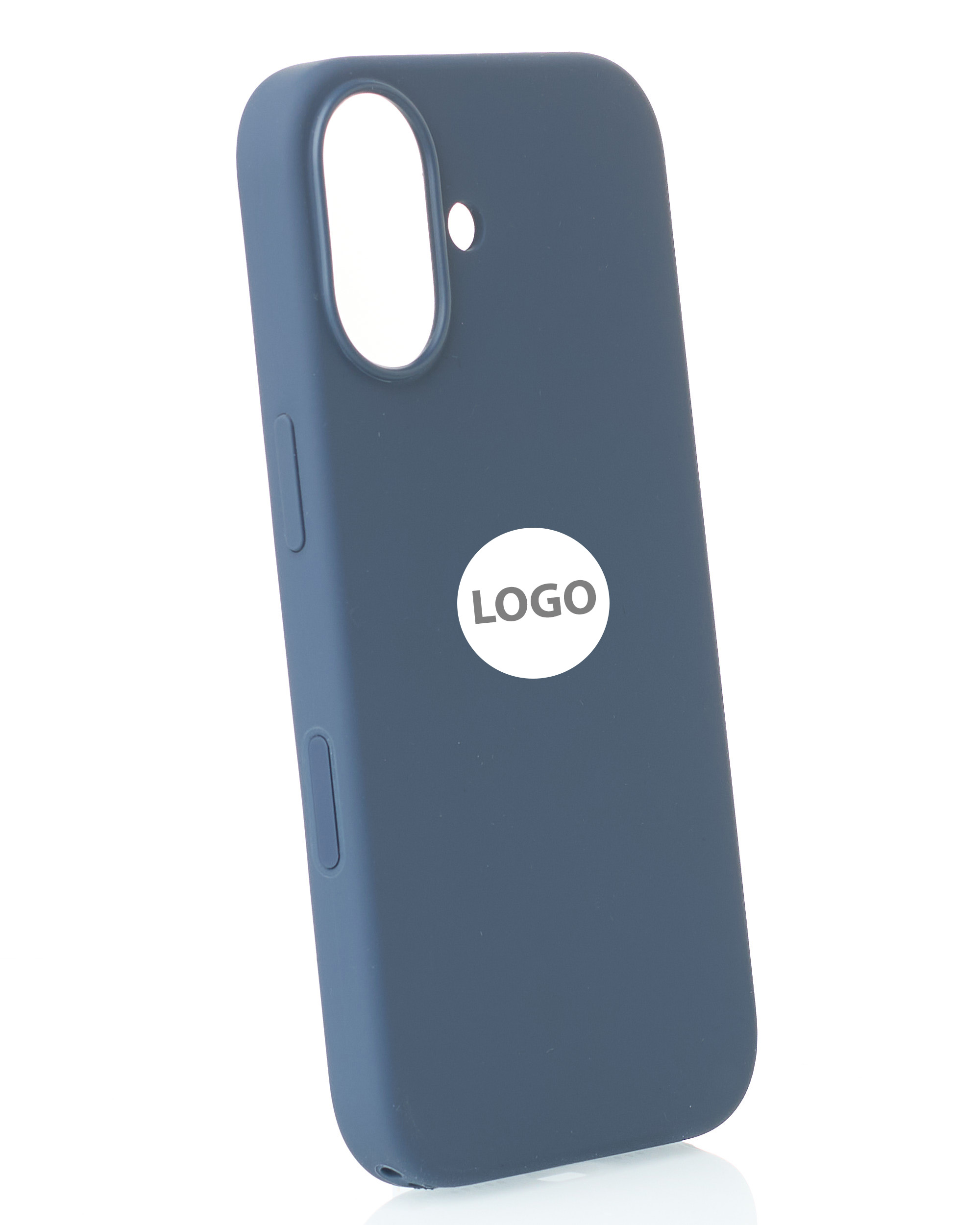 Силиконовый чехол Lux Colors с поддержкой MagSafe для iPhone 17 (AI) Anchor Blue