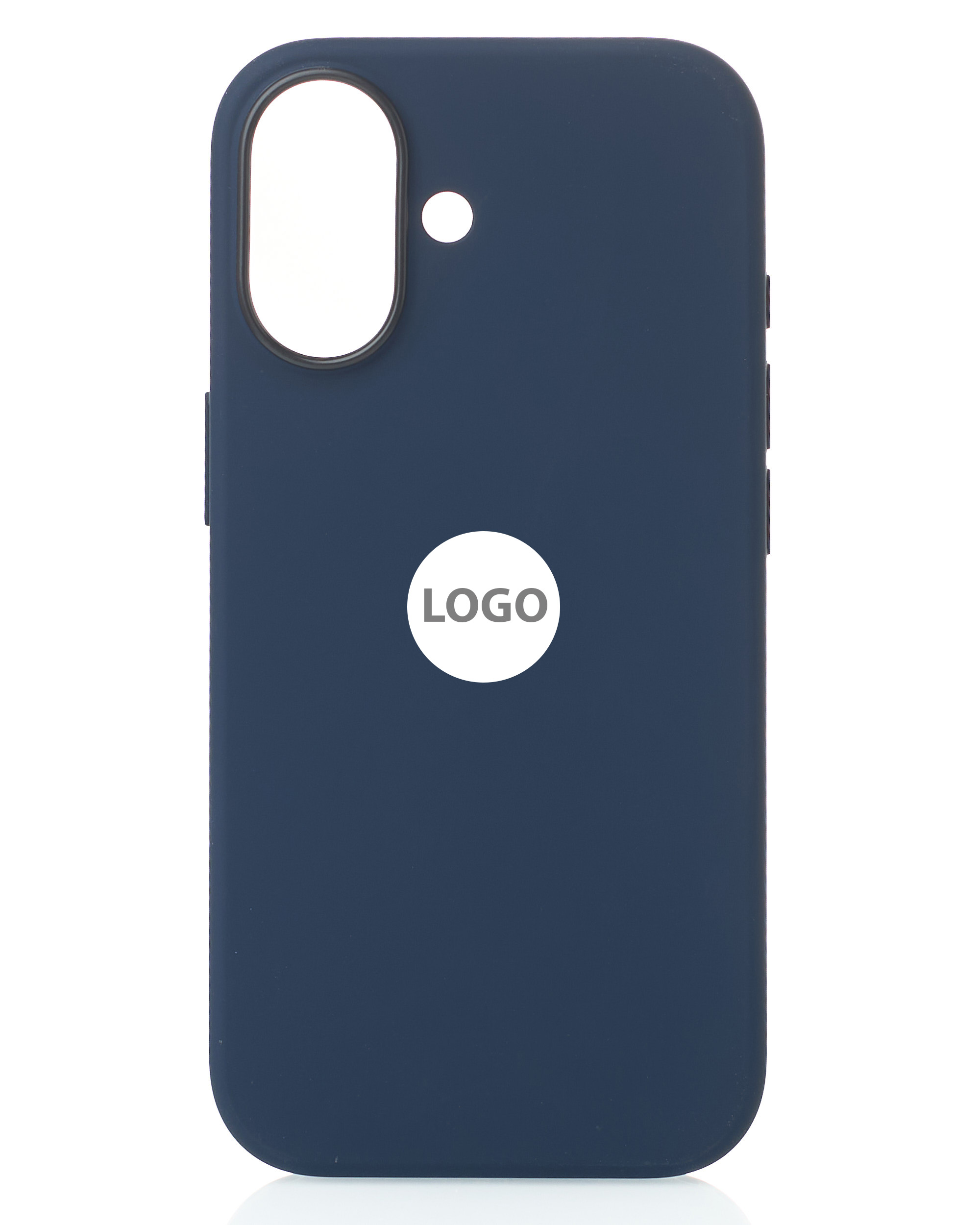 Силиконовый чехол Lux Colors с поддержкой MagSafe для iPhone 17 (AI) Midnight