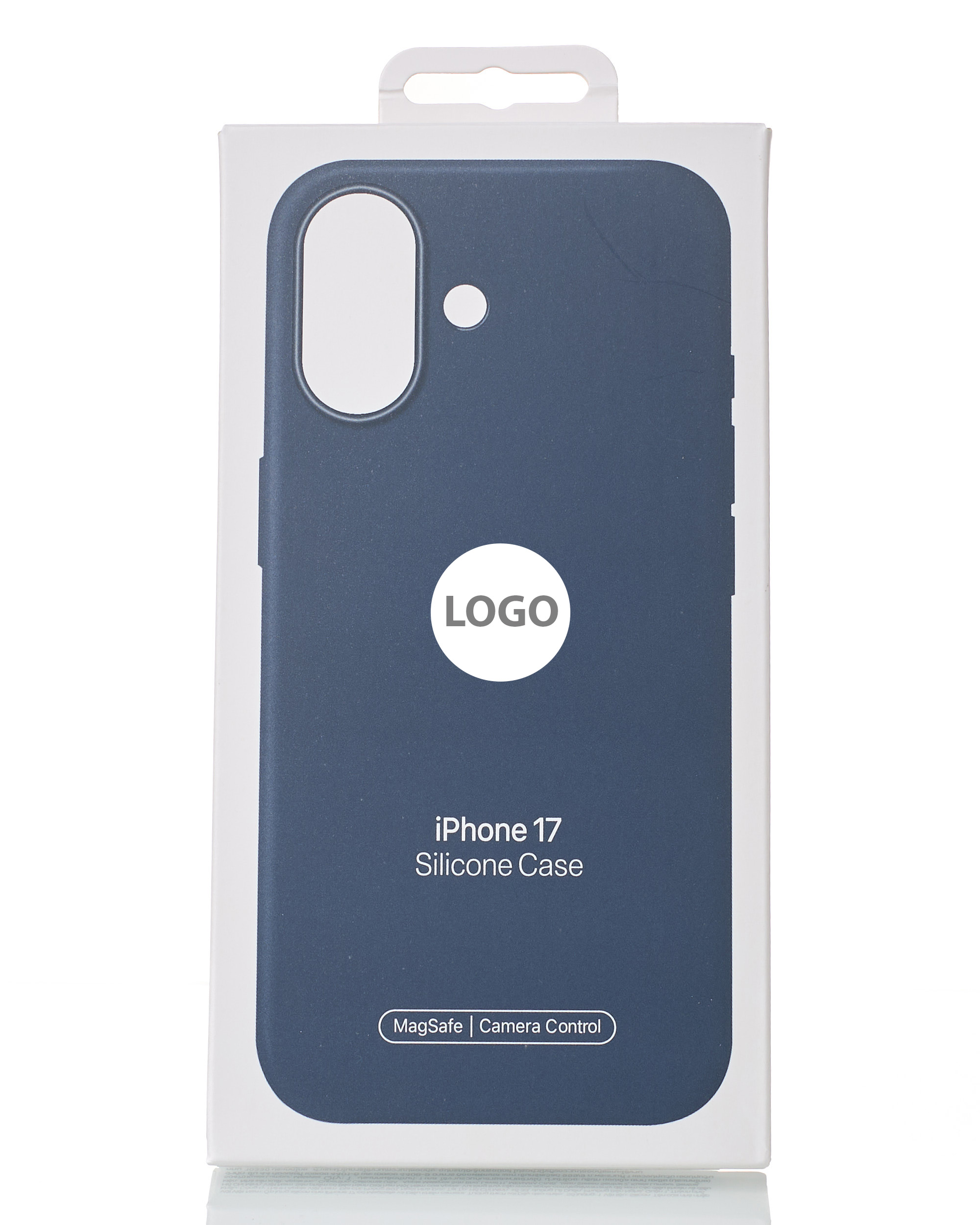 Силиконовый чехол Lux Colors с поддержкой MagSafe для iPhone 17 (AI) Midnight