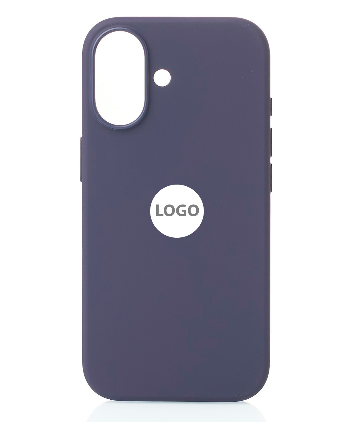 Силиконовый чехол Lux Colors с поддержкой MagSafe для iPhone 17 (AI) Purple Fog