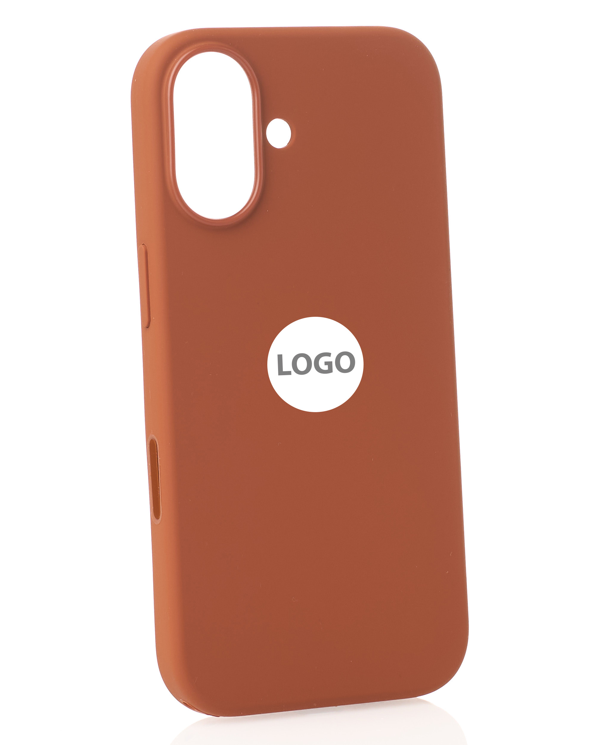 Силиконовый чехол Lux Colors с поддержкой MagSafe для iPhone 17 (AI) Terra Cotta