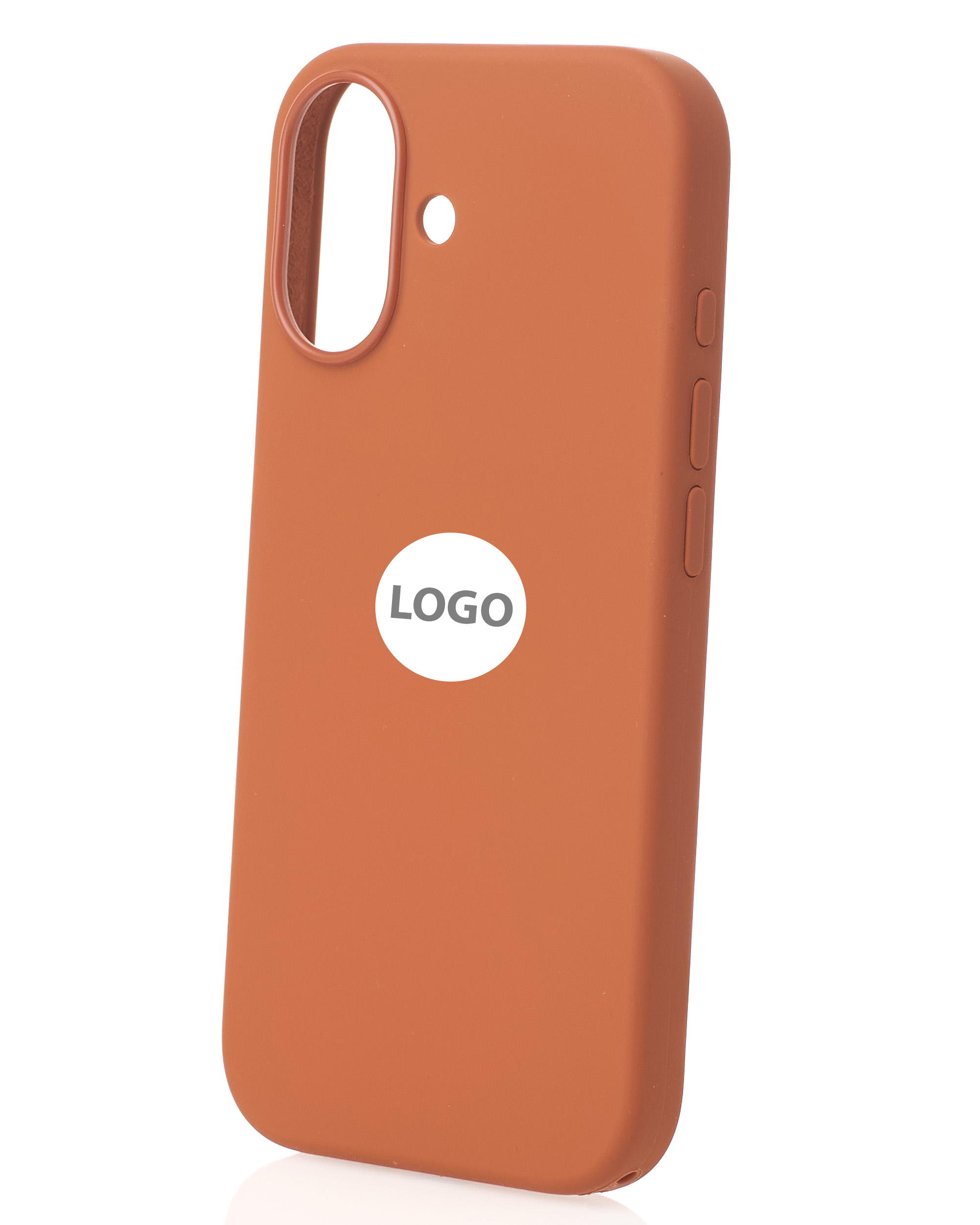 Силиконовый чехол Lux Colors с поддержкой MagSafe для iPhone 17 (AI) Terra Cotta