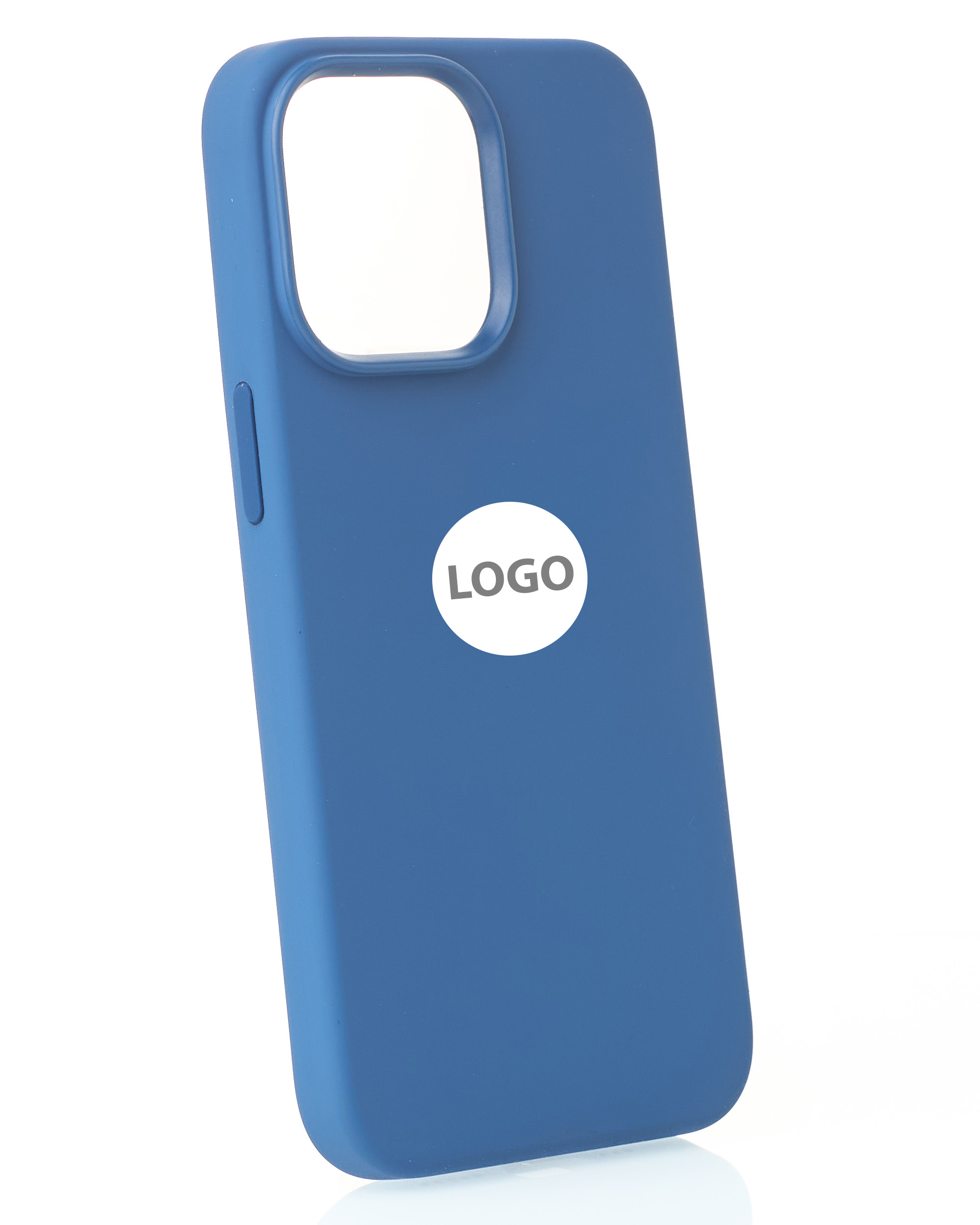 Силиконовый чехол Lux Colors с поддержкой MagSafe для iPhone 13 Blue Jay