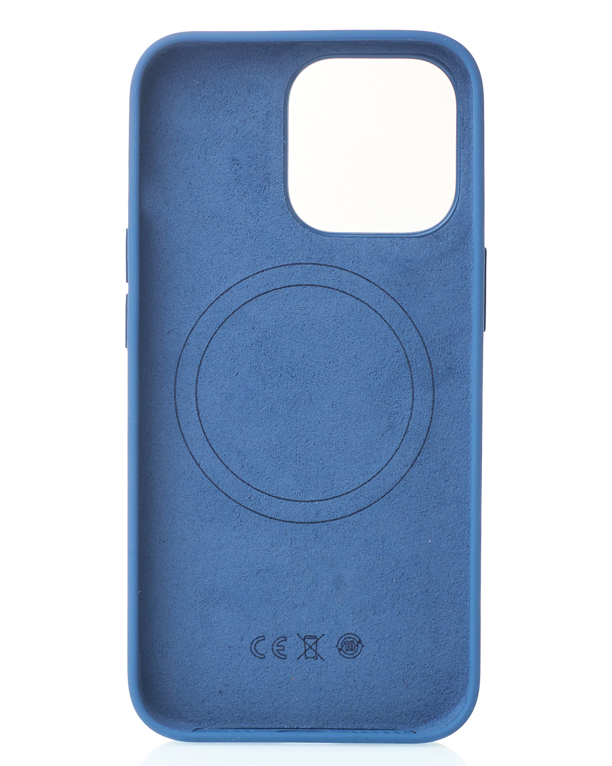 Силиконовый чехол Lux Colors с поддержкой MagSafe для iPhone 13 Blue Jay