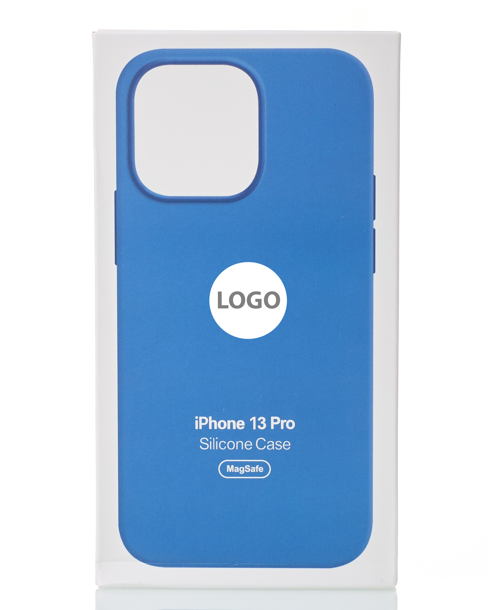 Силиконовый чехол Lux Colors с поддержкой MagSafe для iPhone 13 Pro Blue Jay