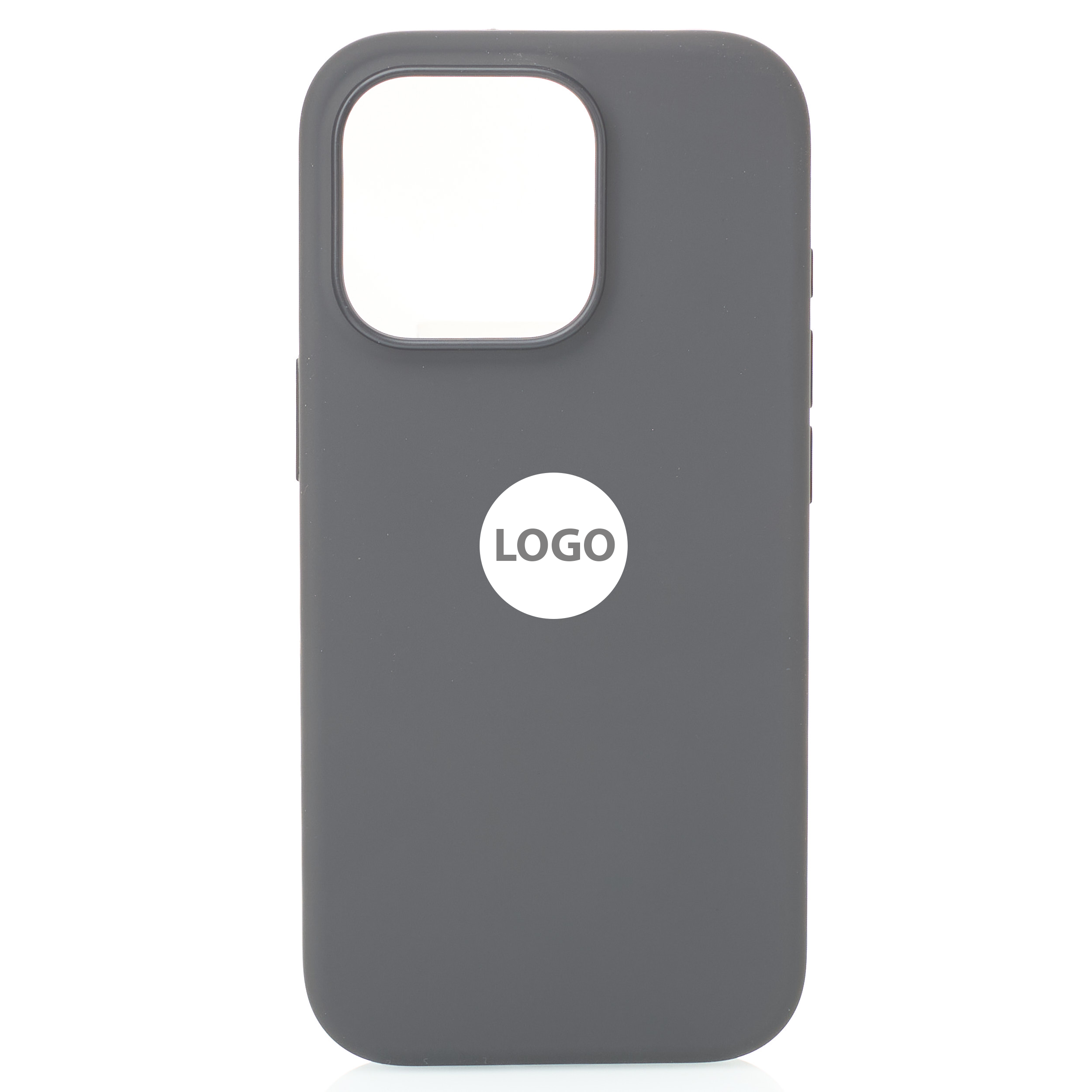 Силиконовый чехол Lux Colors с поддержкой MagSafe для iPhone 16 Pro (AI) Stone Gray