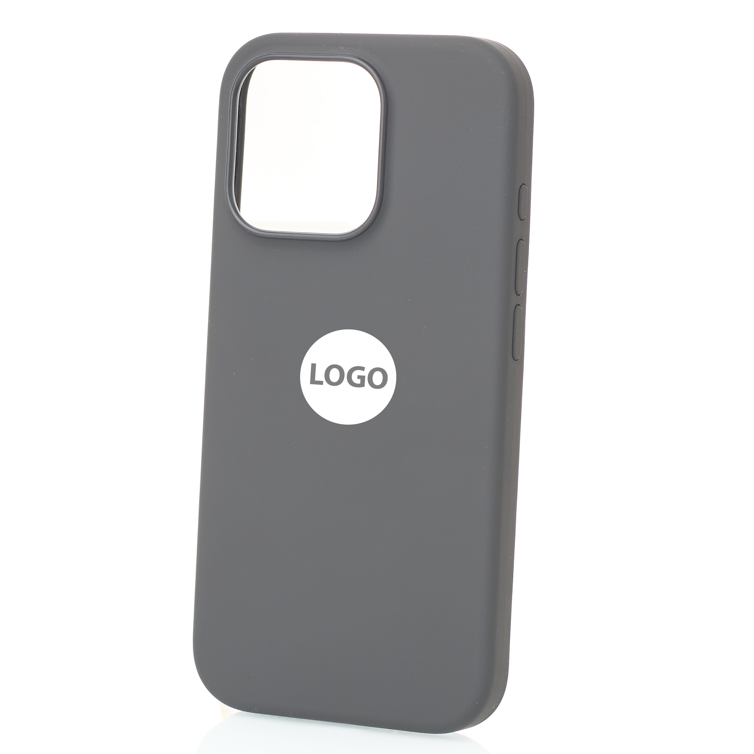 Силиконовый чехол Lux Colors с поддержкой MagSafe для iPhone 16 Pro (AI) Stone Gray