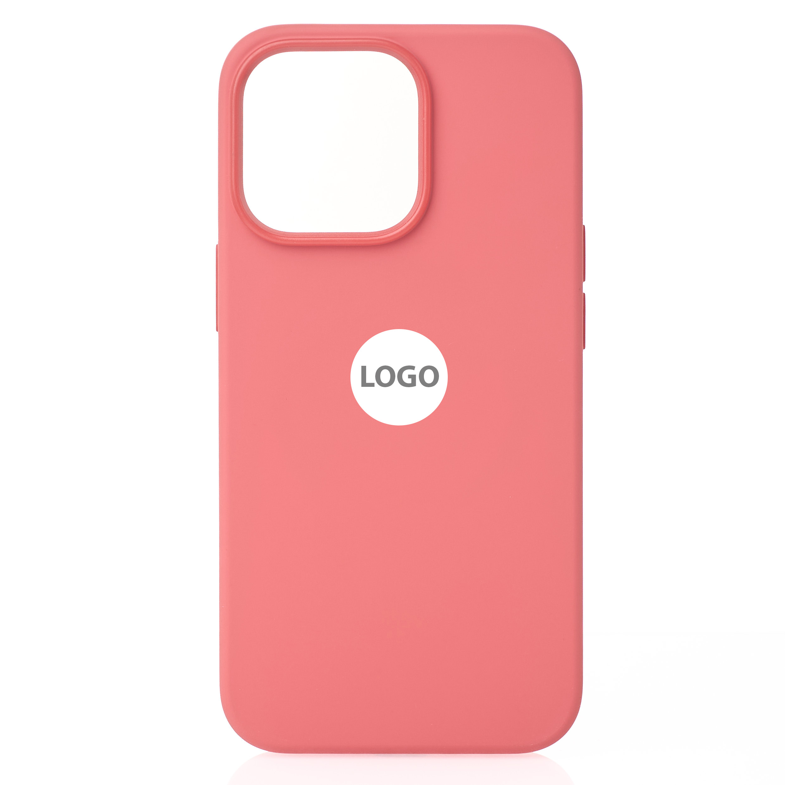 Силиконовый чехол Lux Colors с поддержкой MagSafe для iPhone 13 Pro Pink Pomelo