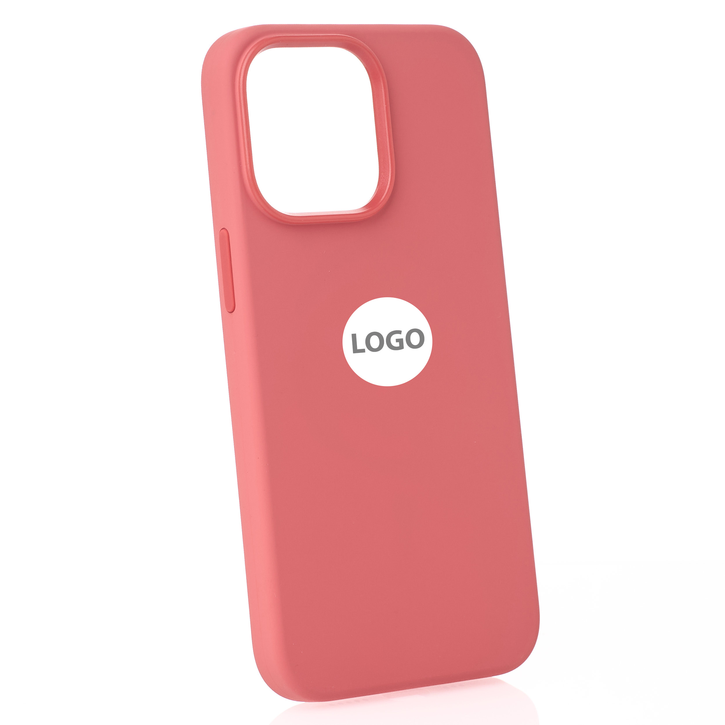 Силиконовый чехол Lux Colors с поддержкой MagSafe для iPhone 13 Pro Pink Pomelo