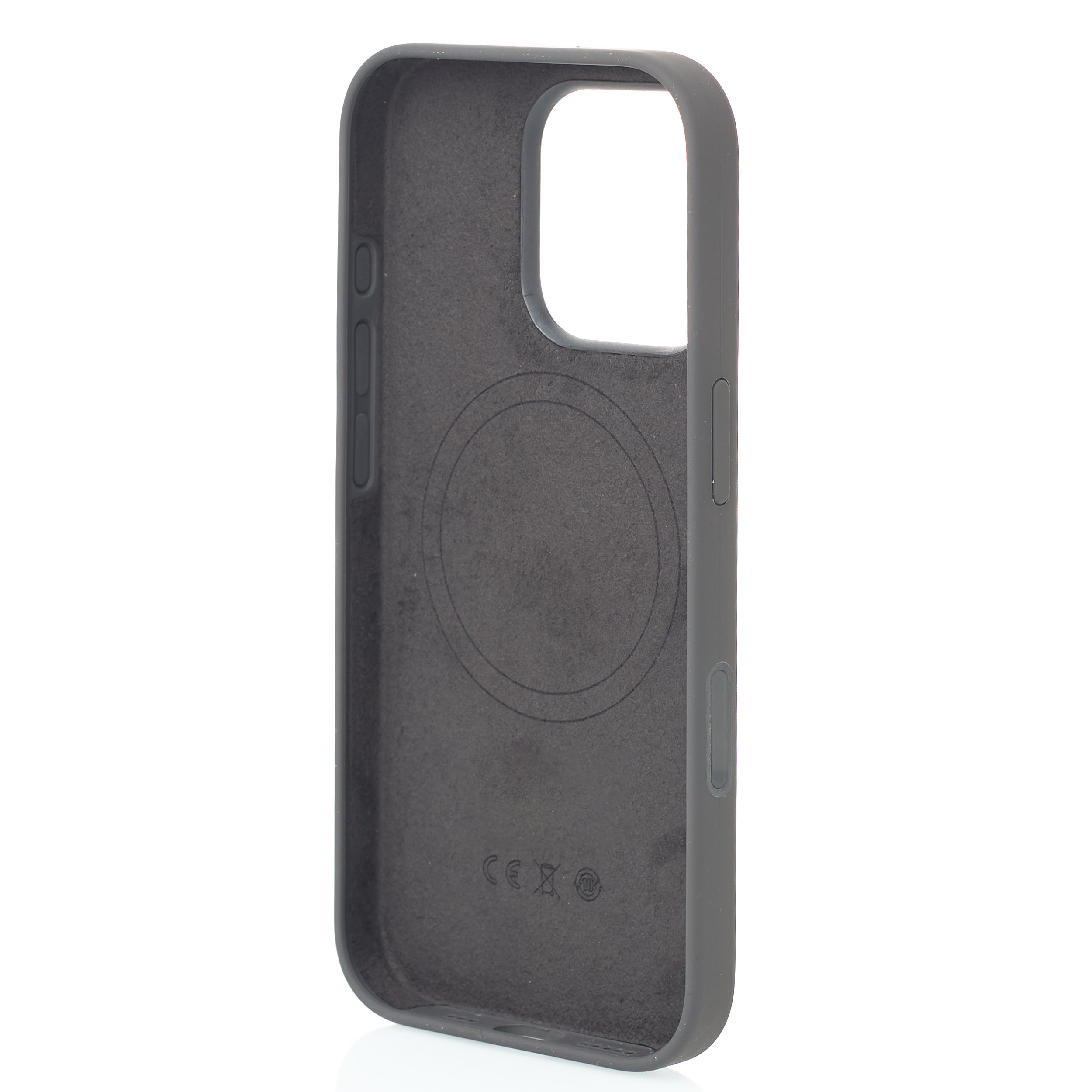 Силиконовый чехол Lux Colors с поддержкой MagSafe для iPhone 16 Pro (AI) Stone Gray