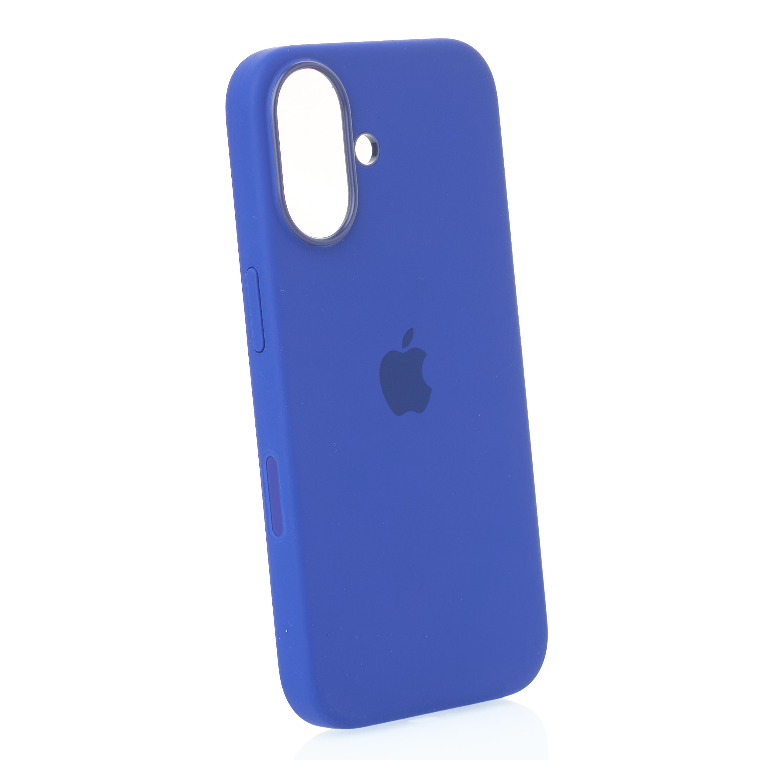 Силиконовый чехол Lux Colors с поддержкой MagSafe для iPhone 16 (AI) Ultramarine