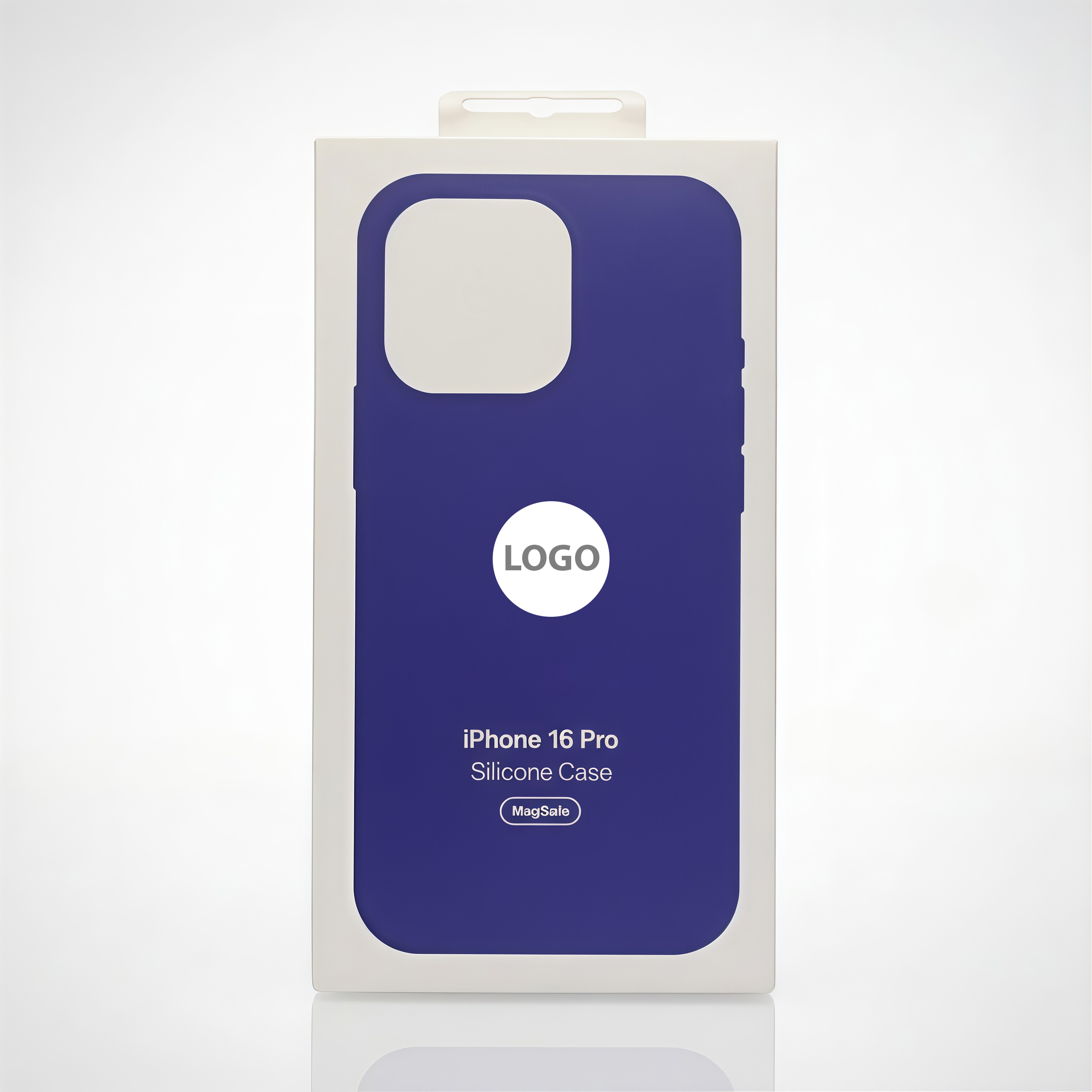 Силиконовый чехол Lux Colors с поддержкой MagSafe для iPhone 16 Pro (AI) Ultramarine