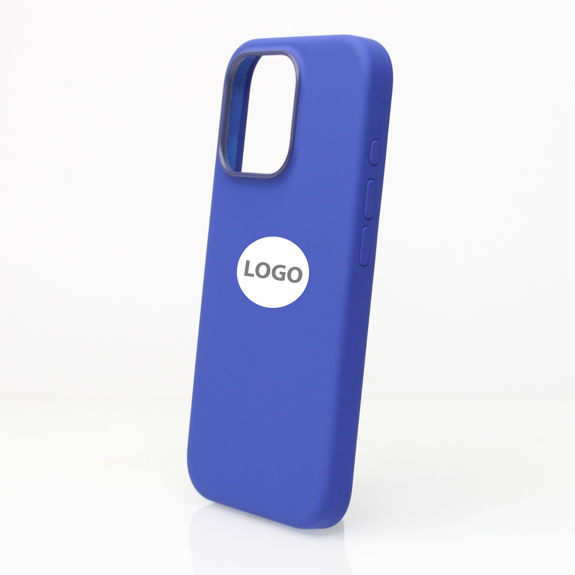 Силиконовый чехол Lux Colors с поддержкой MagSafe для iPhone 16 Pro (AI) Ultramarine
