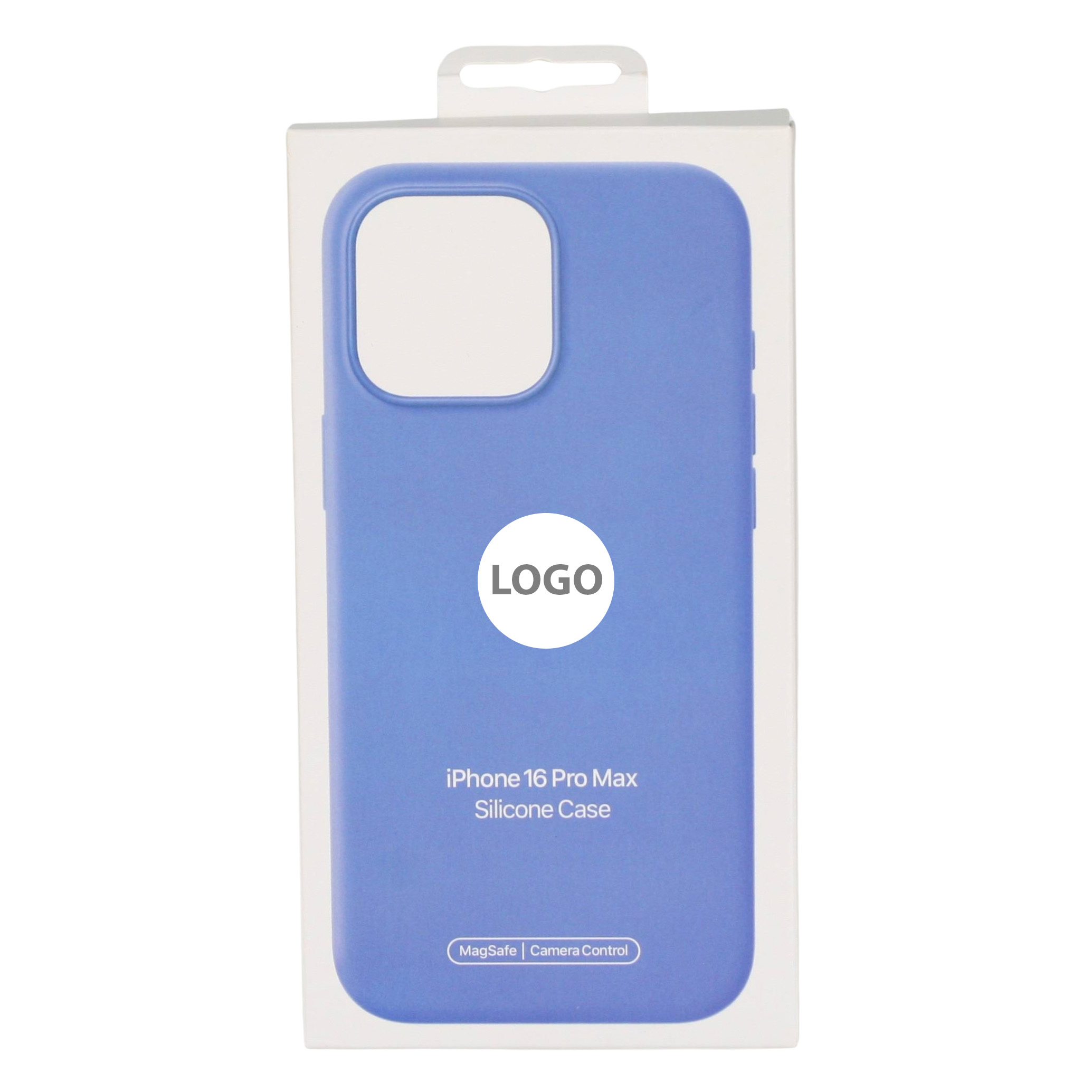 Силиконовый чехол Lux Colors с поддержкой MagSafe для iPhone 16 Pro Max (AI) Periwinkle