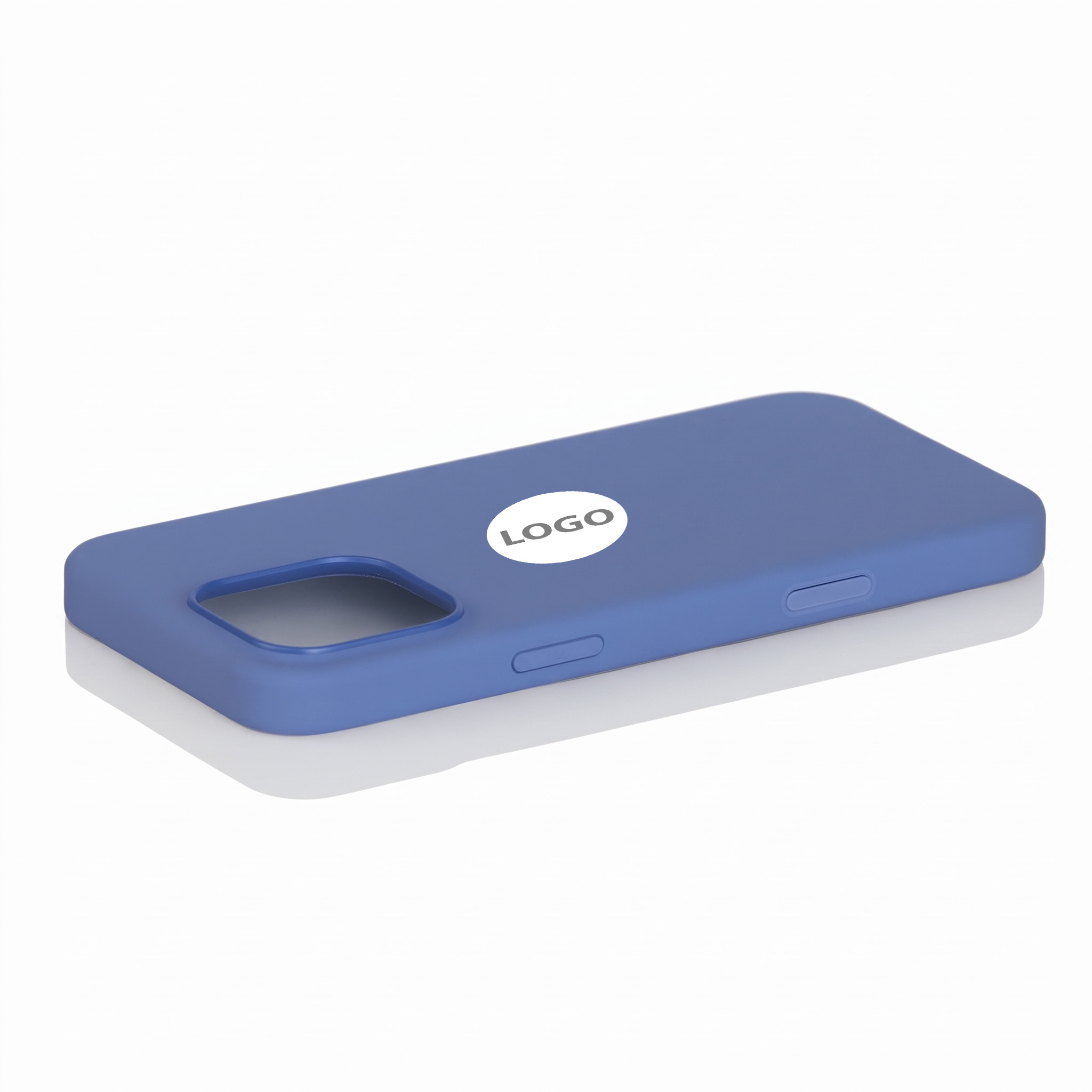 Силиконовый чехол Lux Colors с поддержкой MagSafe для iPhone 16 Pro Max (AI) Periwinkle