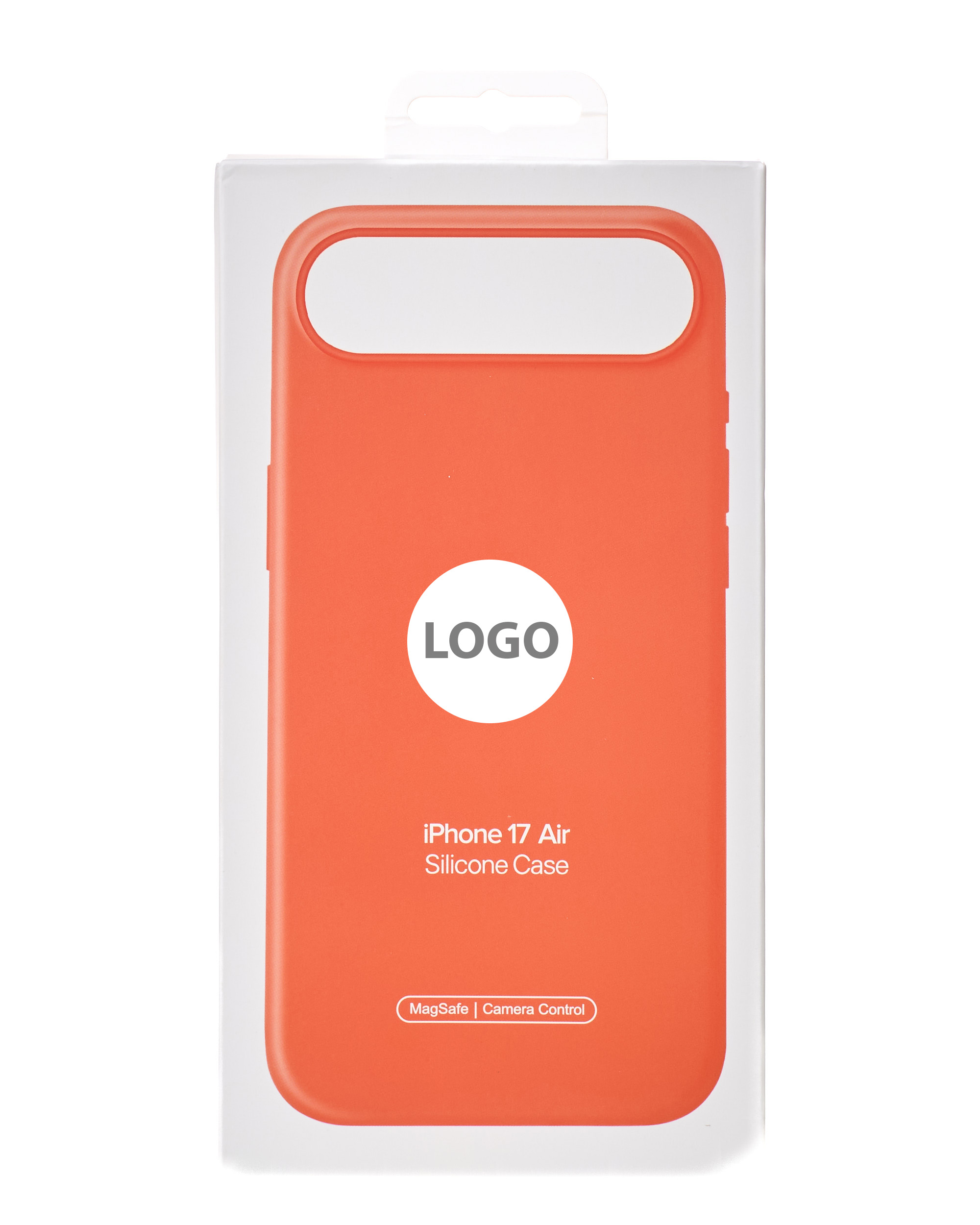 Силиконовый чехол Lux Colors с поддержкой MagSafe для iPhone 17 AIR Orange