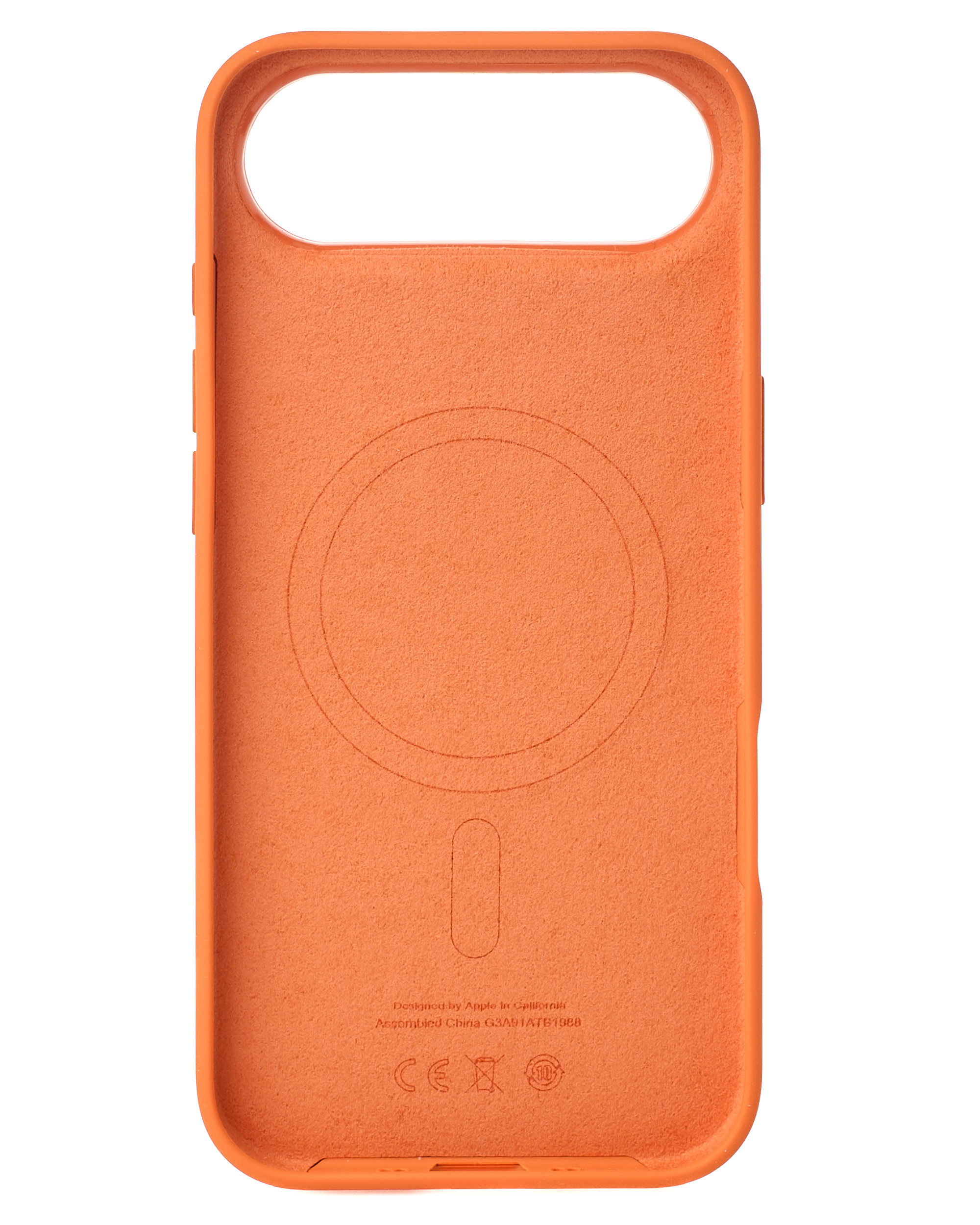 Силиконовый чехол Lux Colors с поддержкой MagSafe для iPhone 17 AIR Orange
