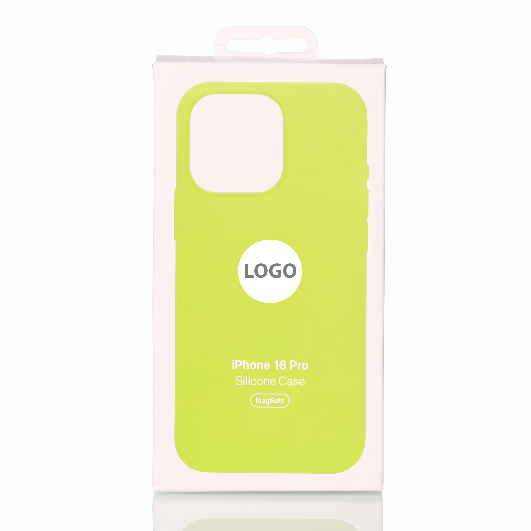 Силиконовый чехол Lux Colors с поддержкой MagSafe для iPhone 16 Pro (AI) Star Fruit