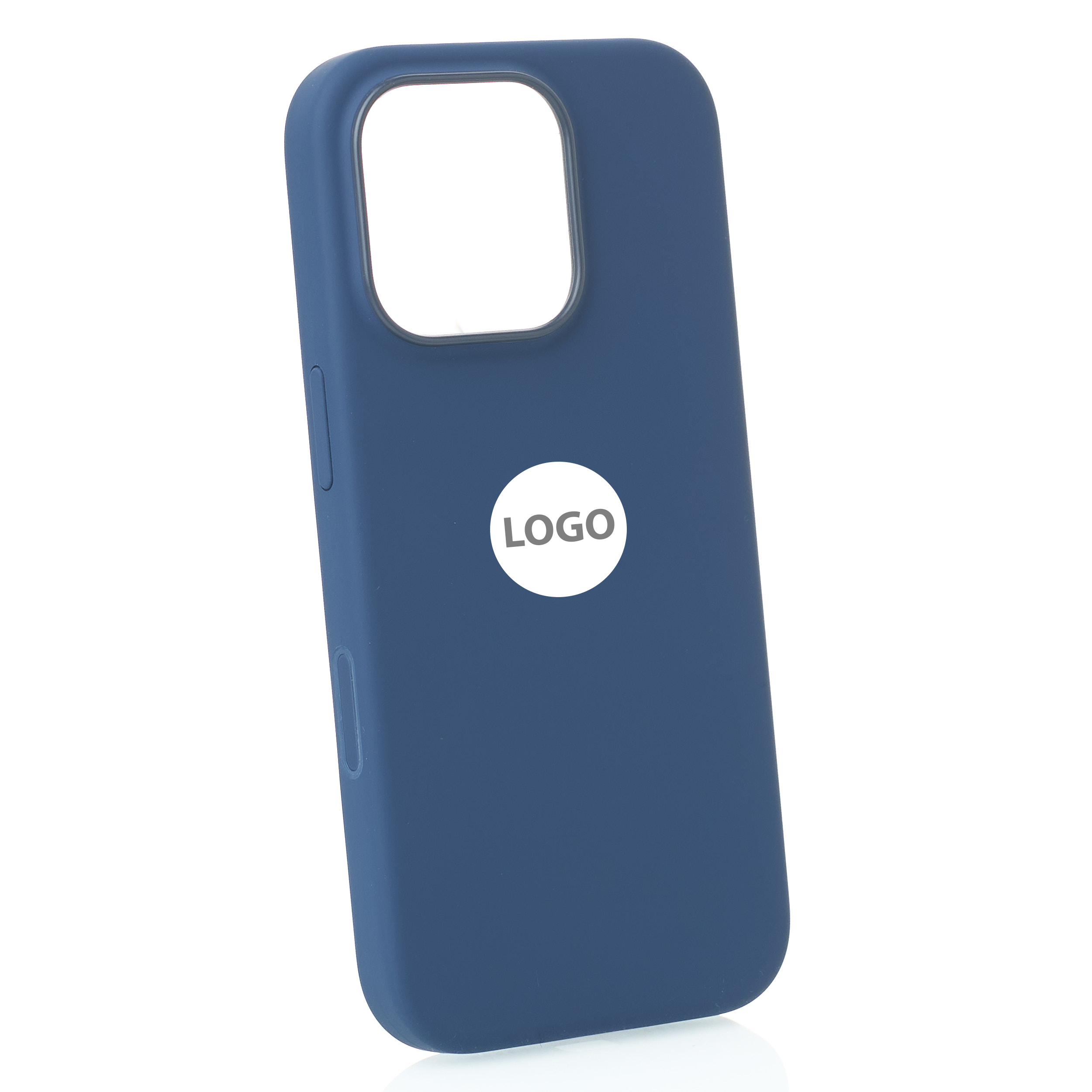 Силиконовый чехол Lux Colors с поддержкой MagSafe для iPhone 16 Pro (AI) Denim