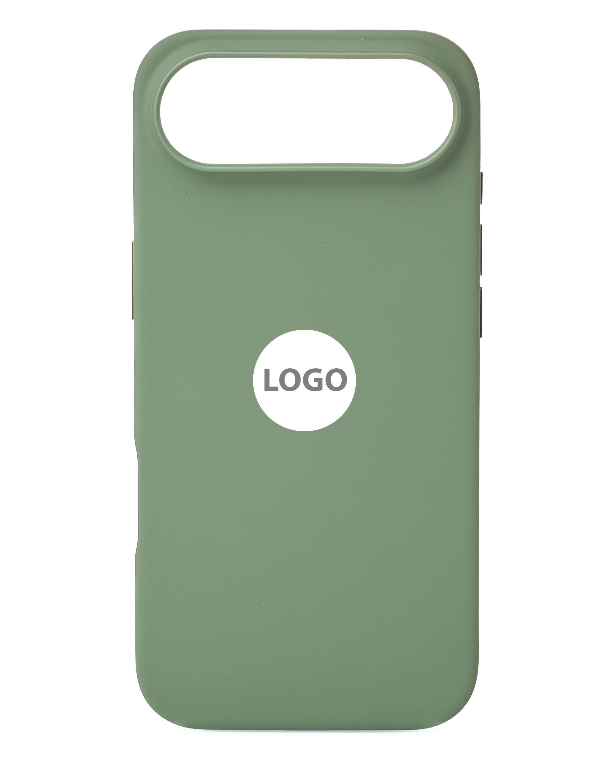 Силиконовый чехол Lux Colors с поддержкой MagSafe для iPhone 17 AIR Light Moss