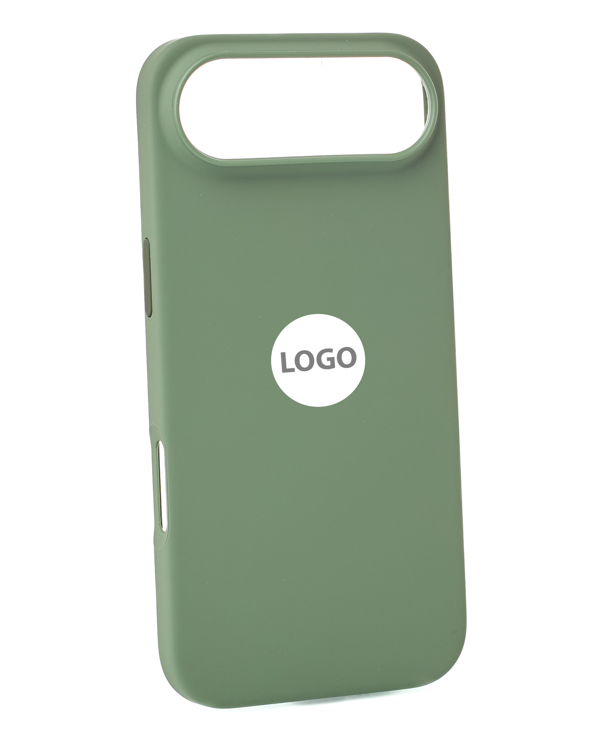 Силиконовый чехол Lux Colors с поддержкой MagSafe для iPhone 17 AIR Light Moss