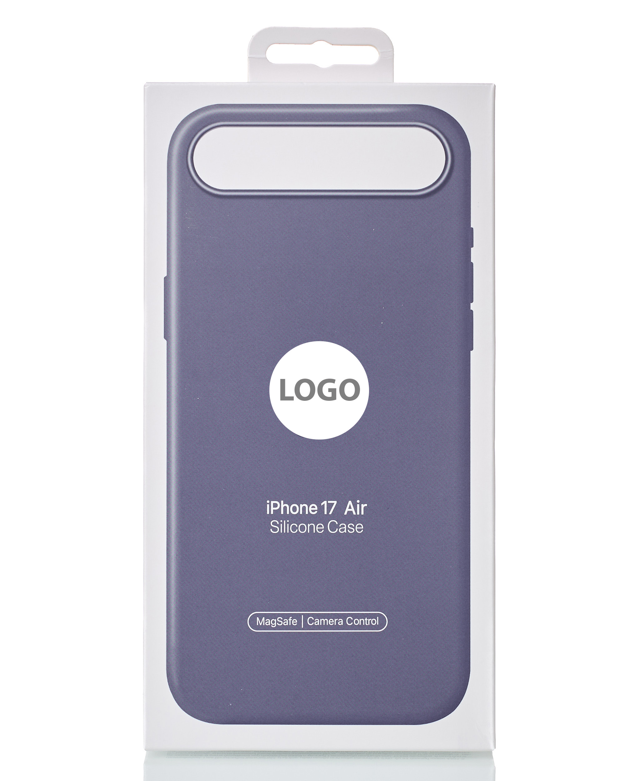 Силиконовый чехол Lux Colors с поддержкой MagSafe для iPhone 17 AIR Purple Fog