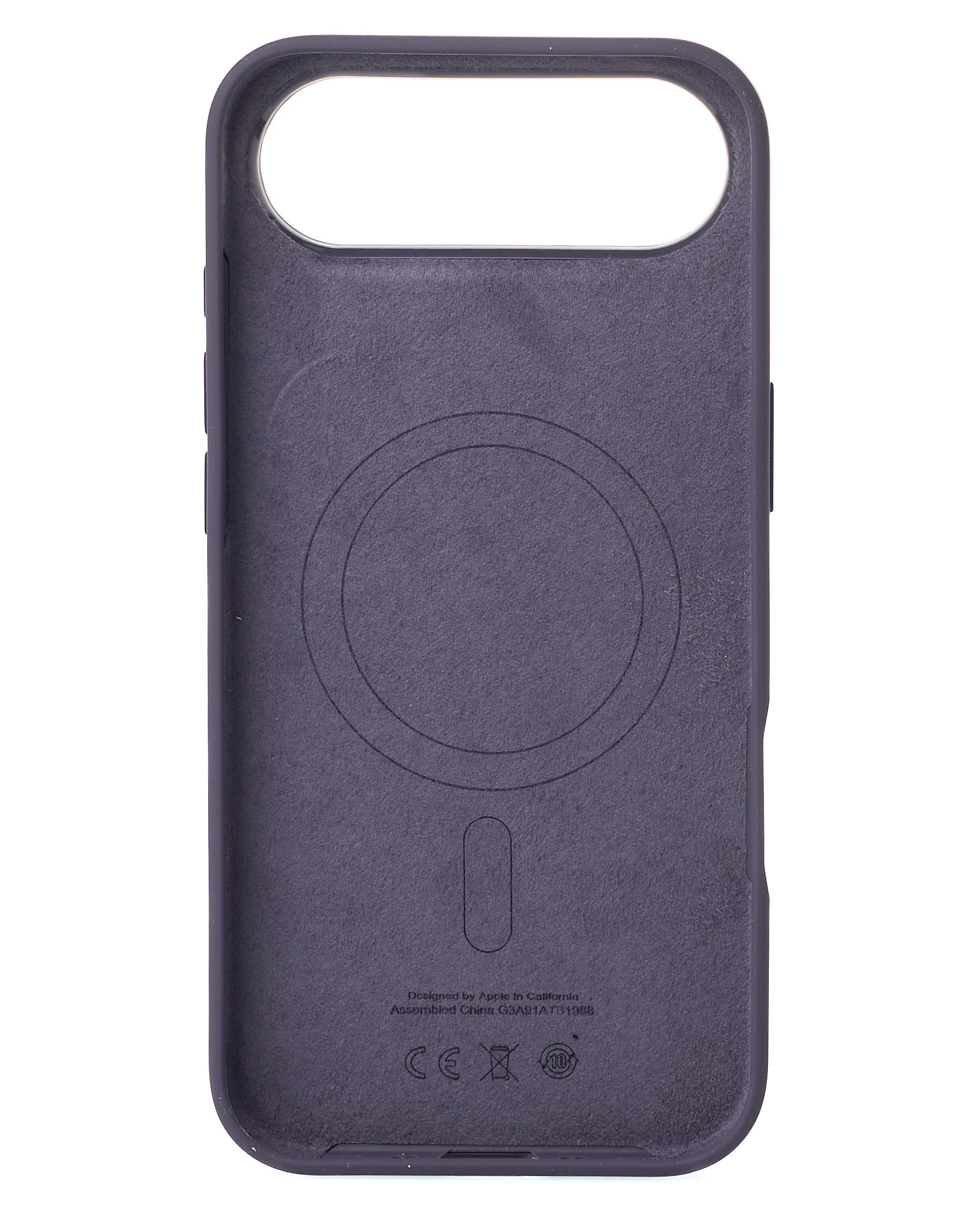 Силиконовый чехол Lux Colors с поддержкой MagSafe для iPhone 17 AIR Purple Fog