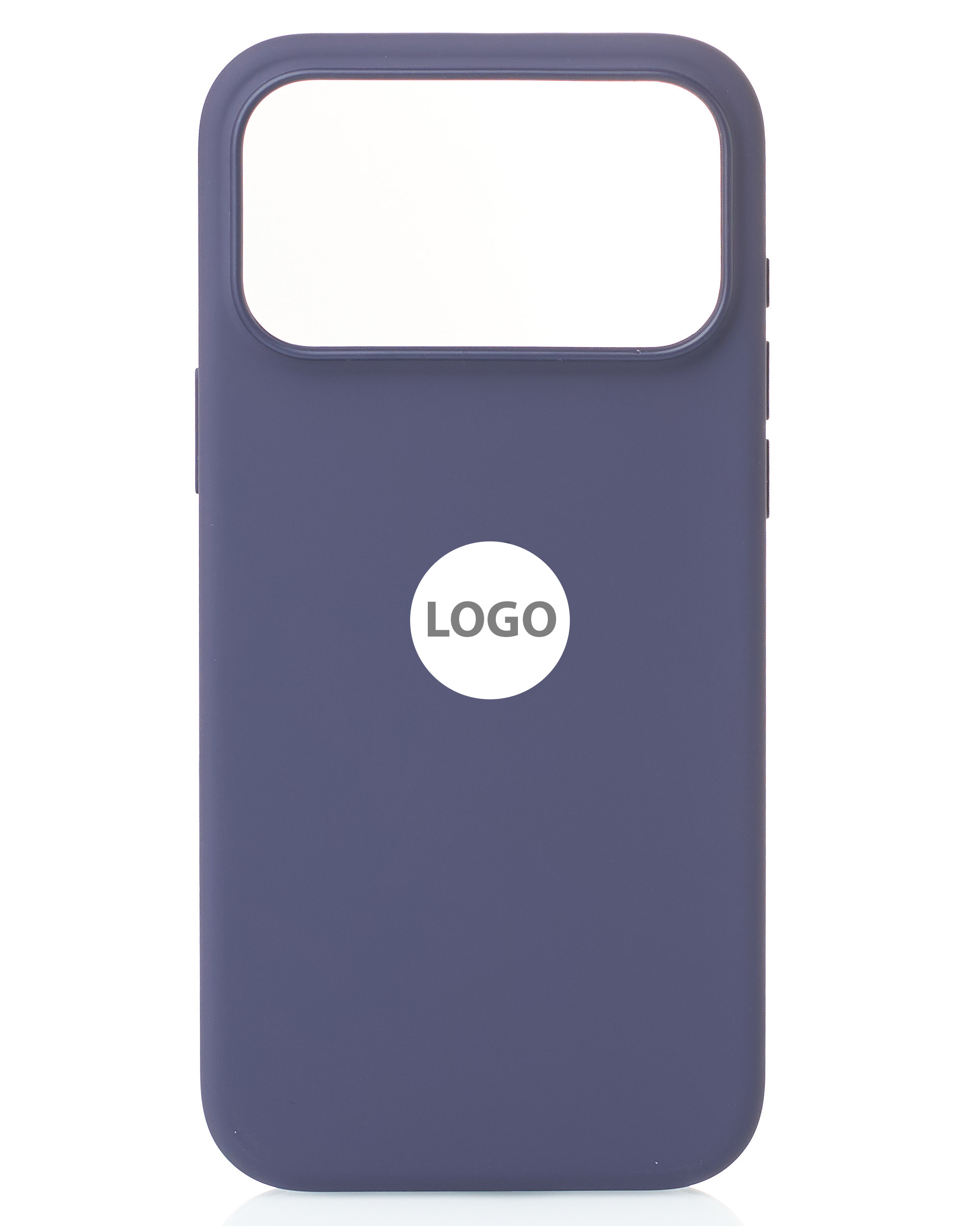 Силиконовый чехол Lux Colors с поддержкой MagSafe для iPhone 17 Pro (AI) Purple Fog