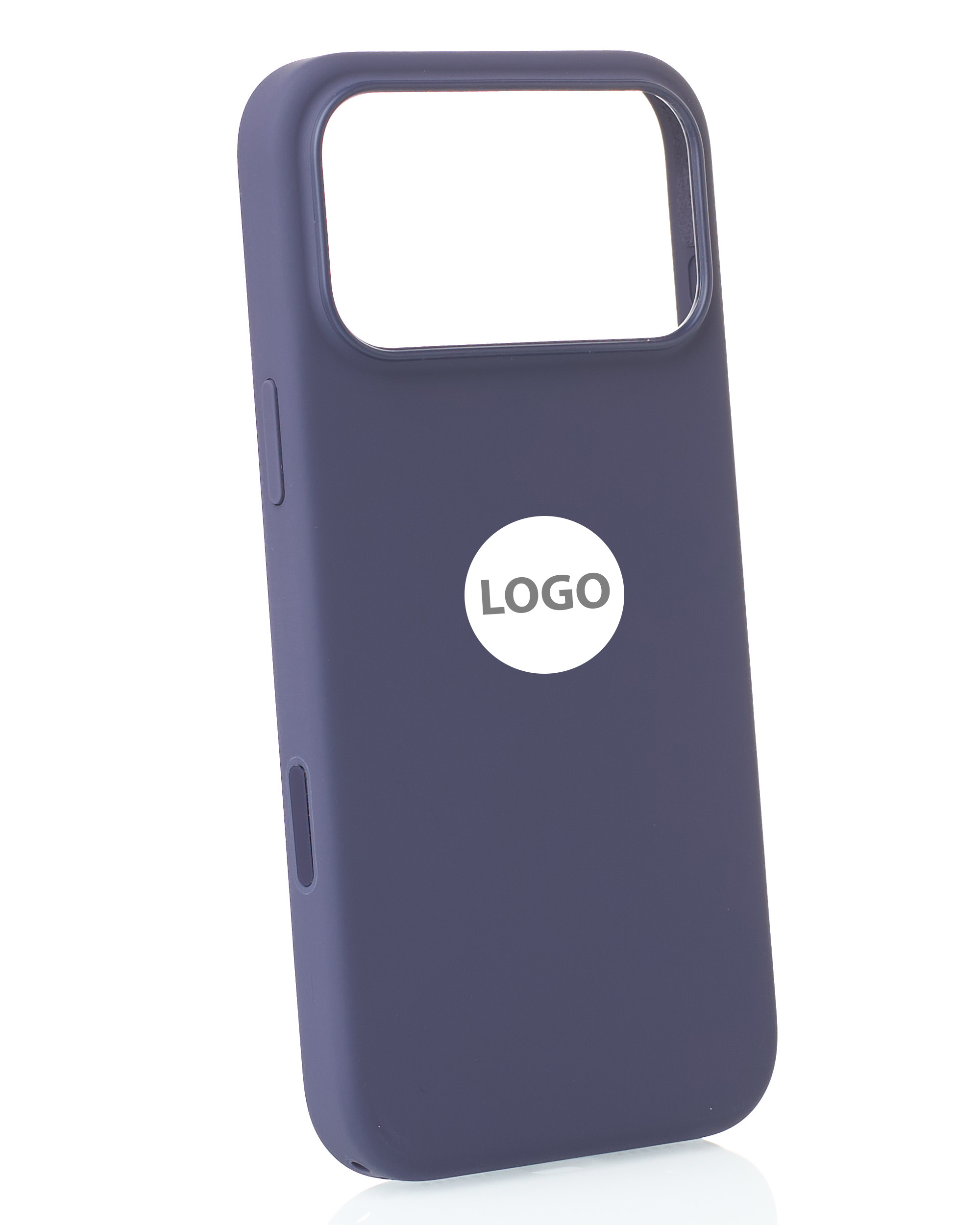 Силиконовый чехол Lux Colors с поддержкой MagSafe для iPhone 17 Pro (AI) Purple Fog