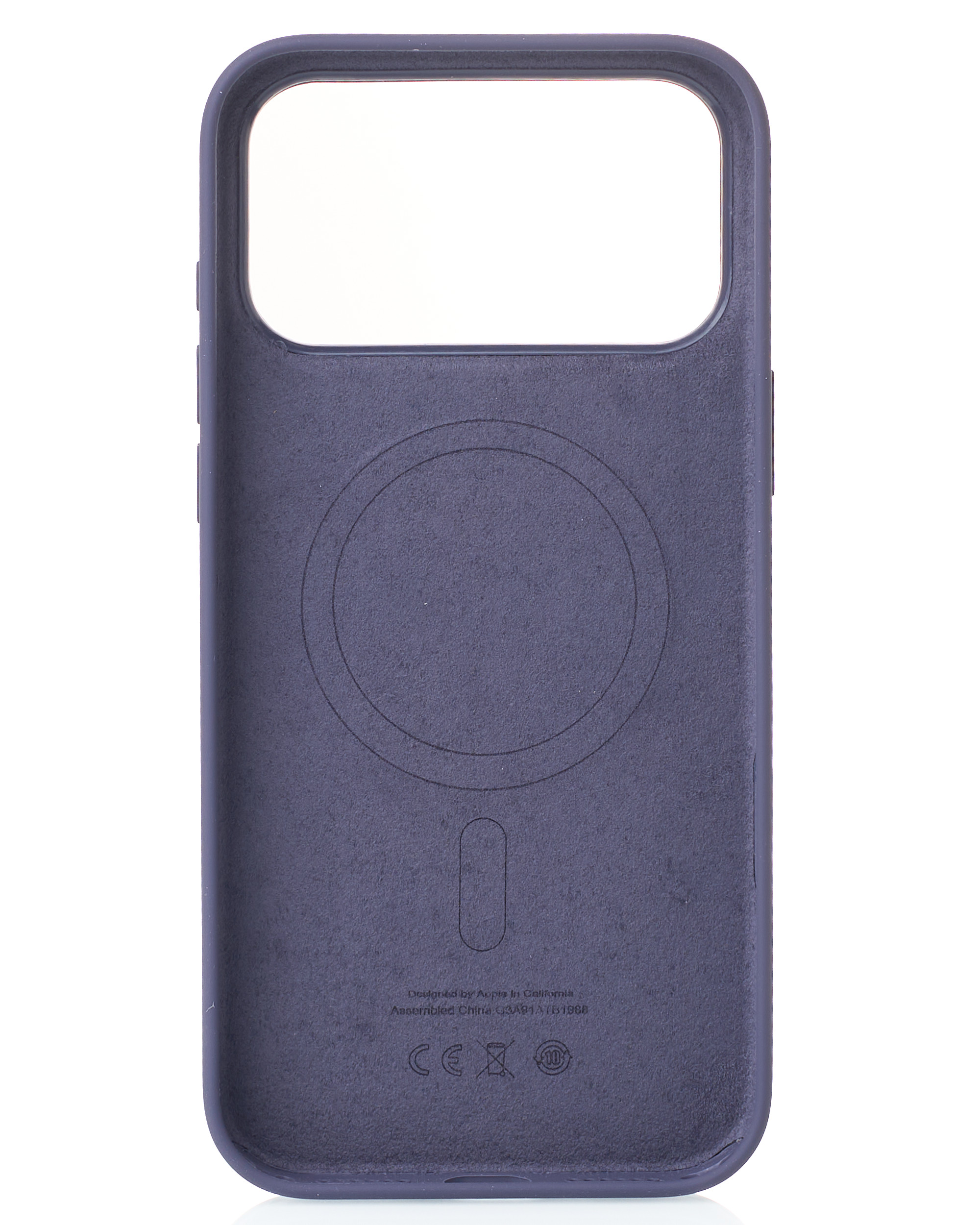 Силиконовый чехол Lux Colors с поддержкой MagSafe для iPhone 17 Pro (AI) Purple Fog