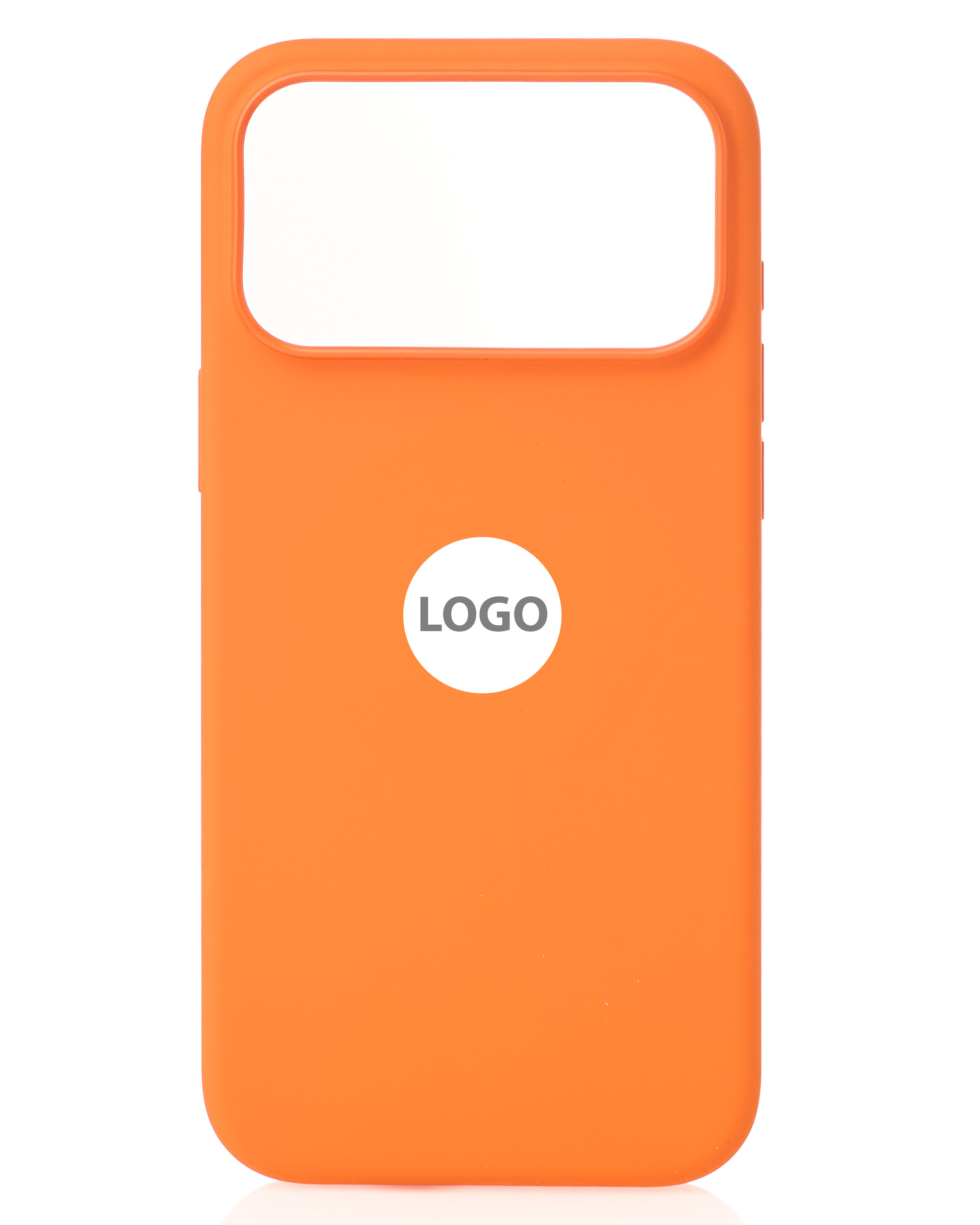 Силиконовый чехол Lux Colors с поддержкой MagSafe для iPhone 17 Pro (AI) Orange