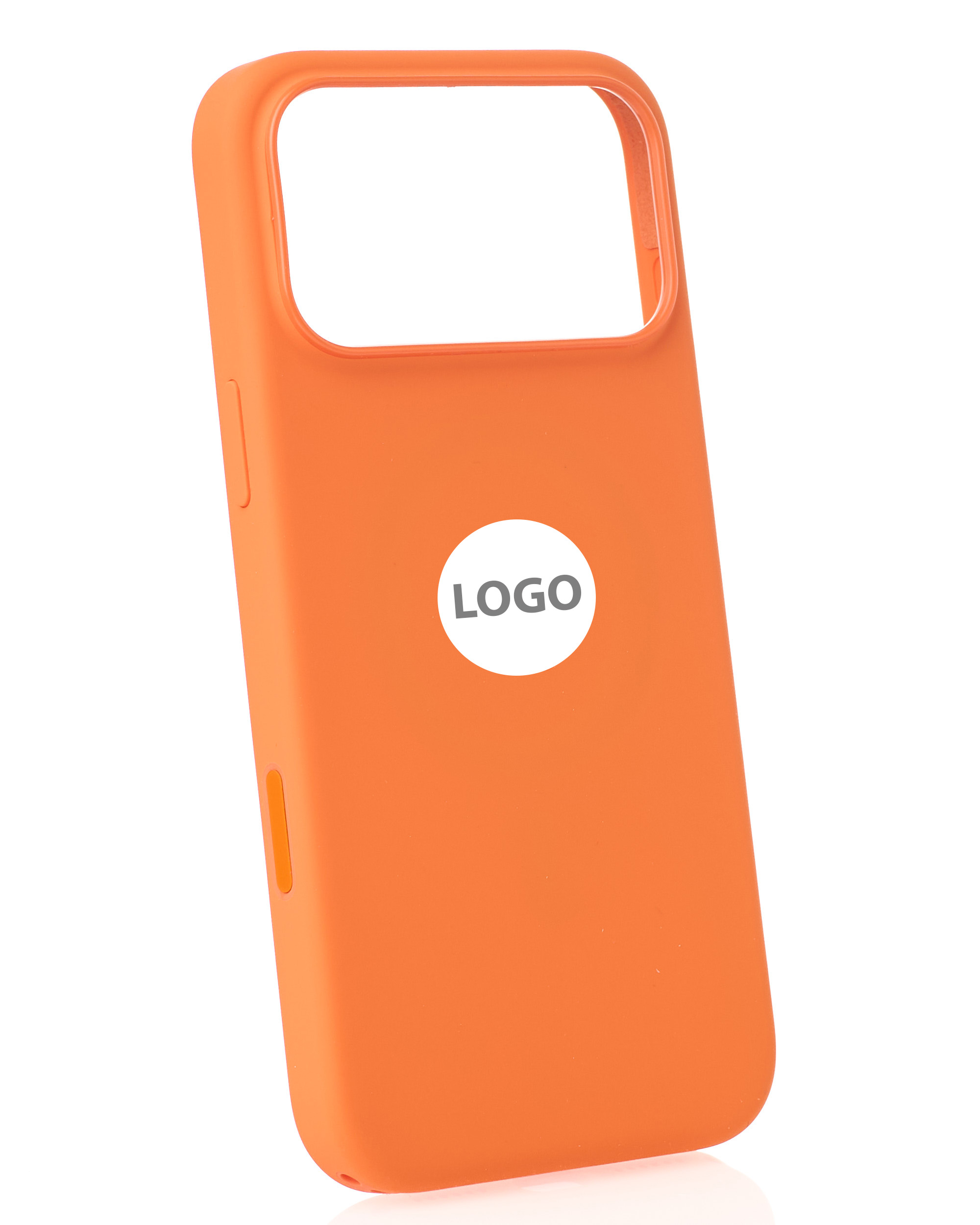 Силиконовый чехол Lux Colors с поддержкой MagSafe для iPhone 17 Pro (AI) Orange