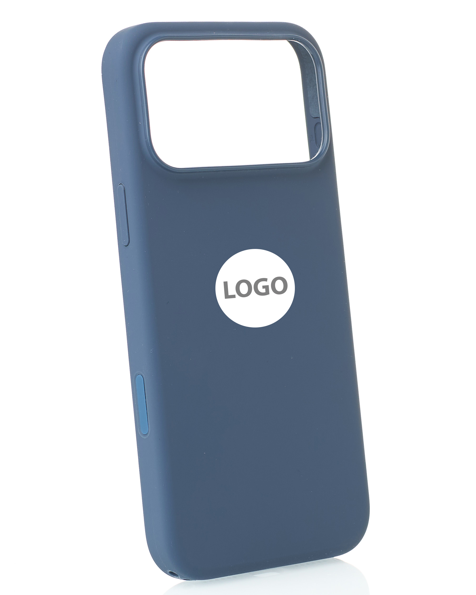 Силиконовый чехол Lux Colors с поддержкой MagSafe для iPhone 17 Pro (AI) Anchor Blue