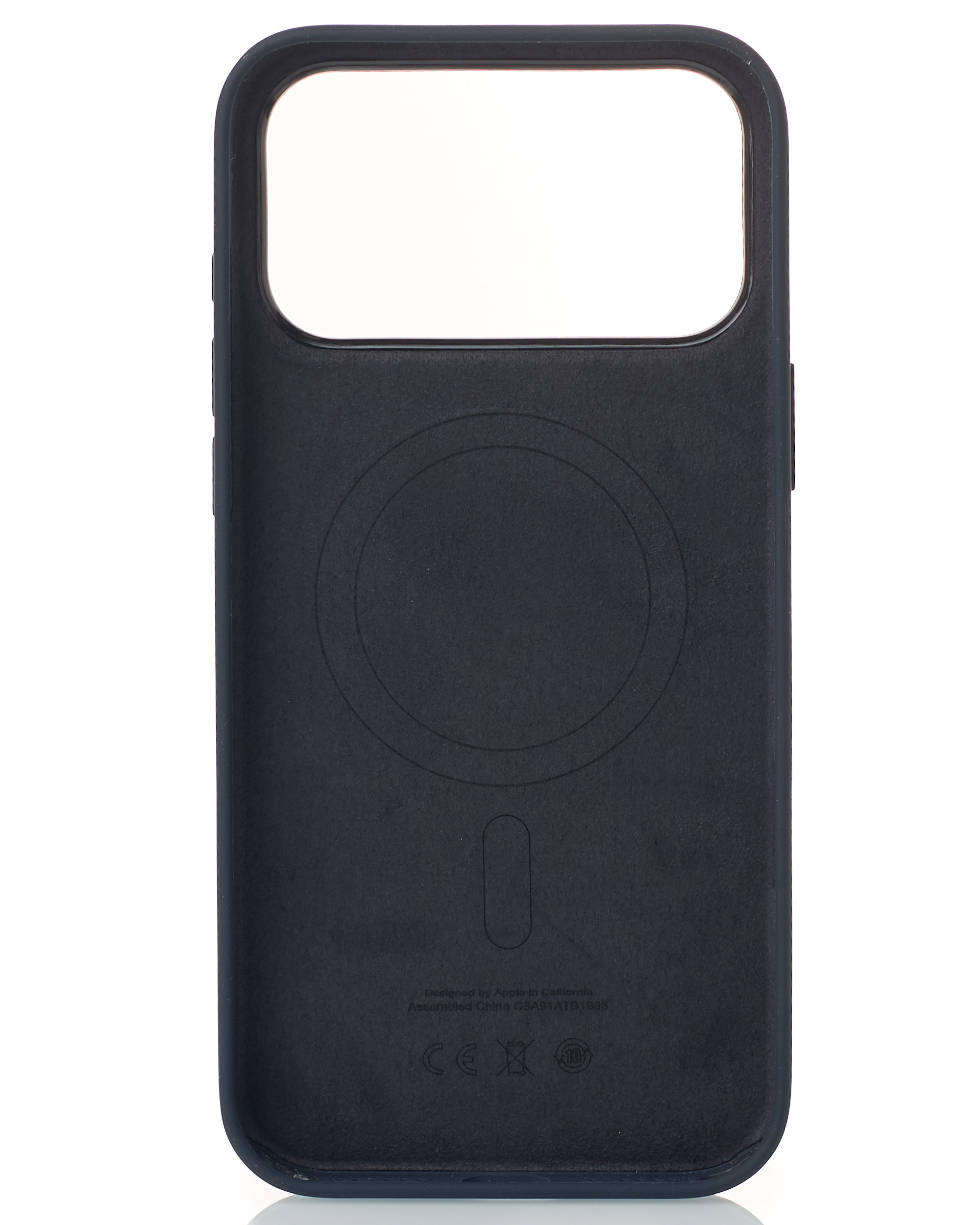 Силиконовый чехол Lux Colors с поддержкой MagSafe для iPhone 17 Pro (AI) Black