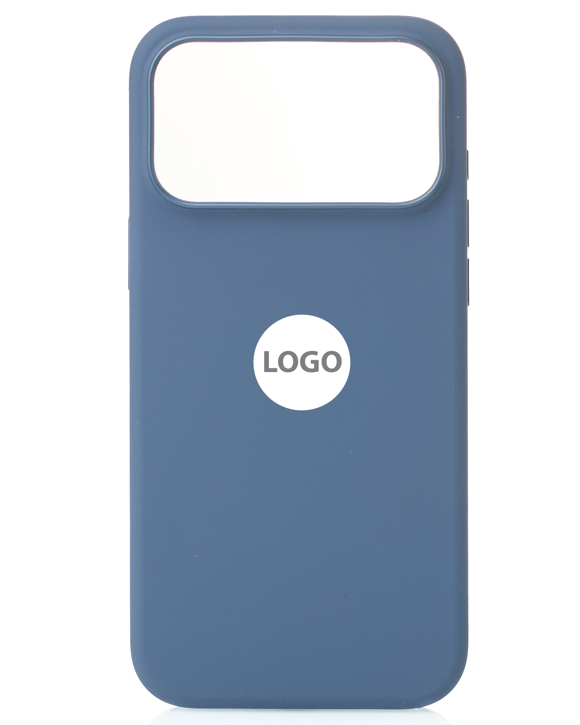 Силиконовый чехол Lux Colors с поддержкой MagSafe для iPhone 17 Pro Max (AI) Anchor Blue