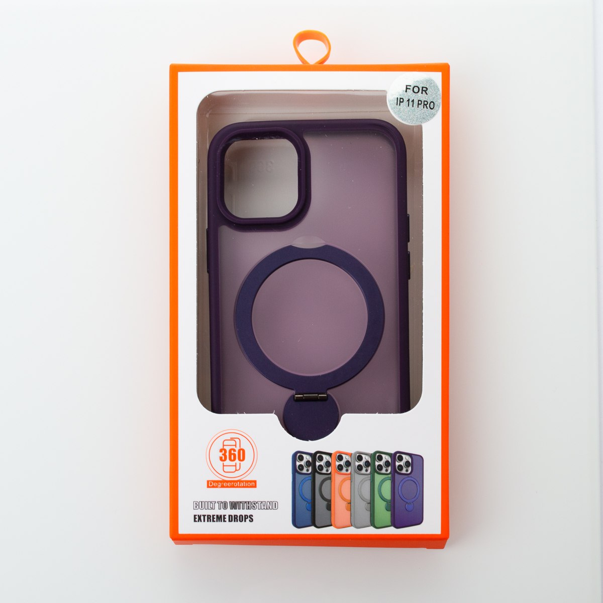 Силиконовый чехол MagSafe 360 для iPhone 11 Pro темно-синий