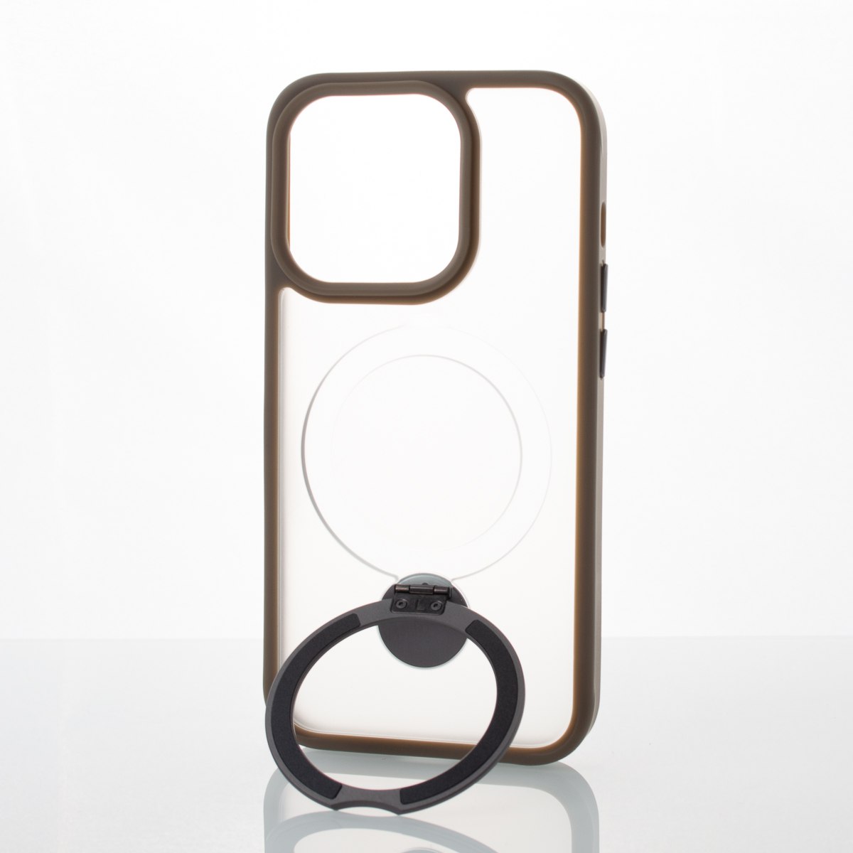 Силиконовый чехол MagSafe 360 для iPhone 12 Pro Max серый