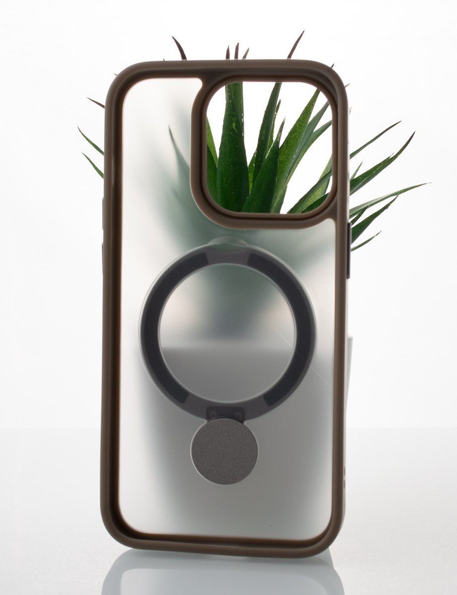 Силиконовый чехол MagSafe 360 для iPhone 13 Pro серый