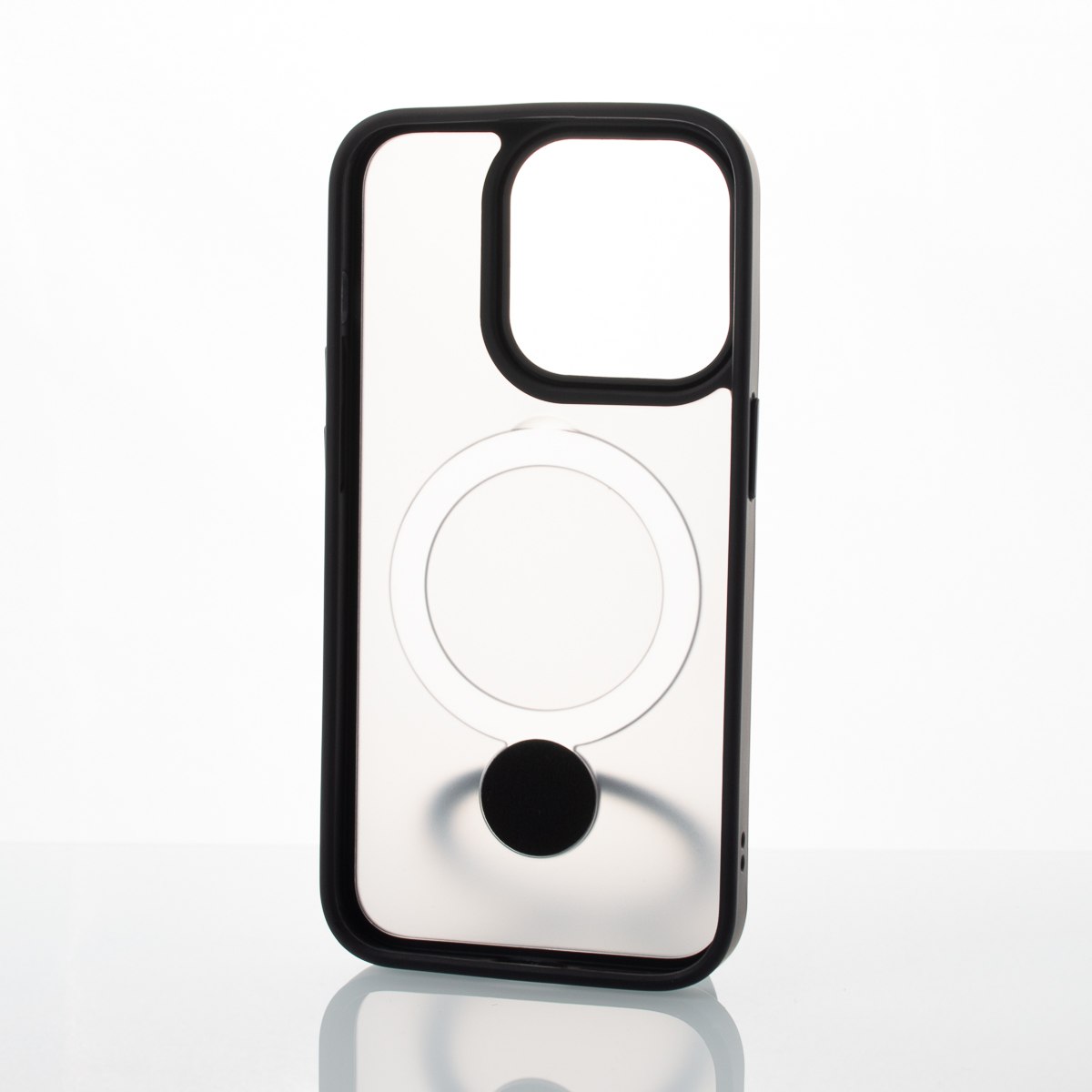 Силиконовый чехол MagSafe 360 для iPhone 14 Pro Max черный