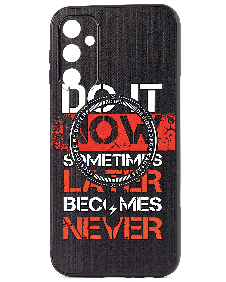 Силиконовый чехол MagSafe Boter "3D" + magsafe PopSocket для Samsung A34 01 DO IT