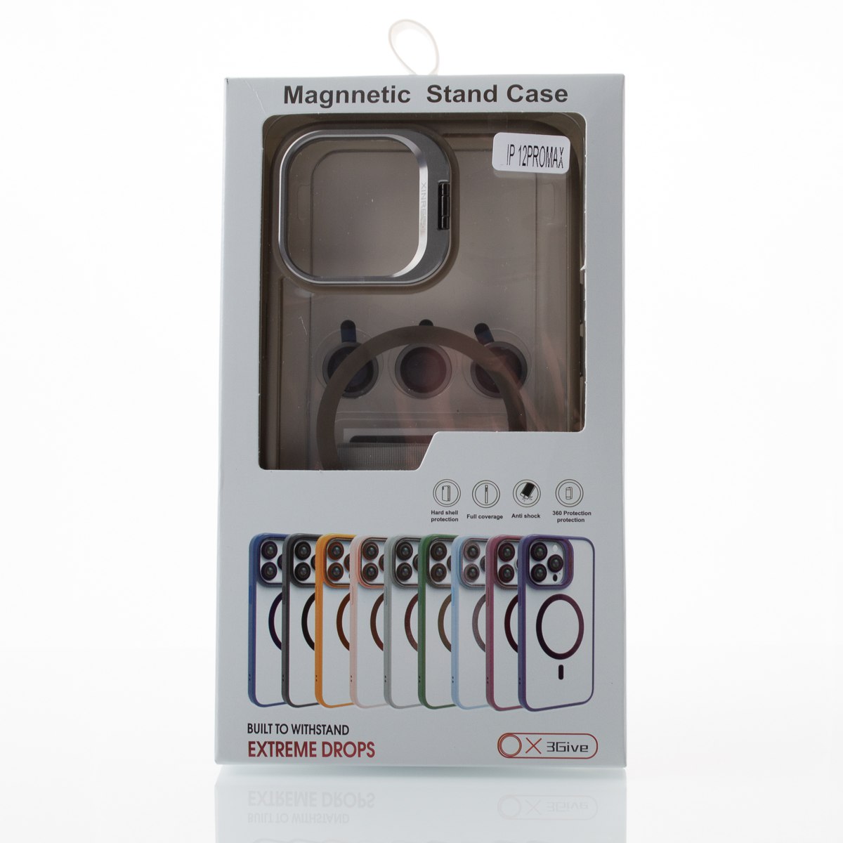 Силиконовый чехол MagSafe CAMERA GLASS PROTECTION для iPhone 12 Pro Max темно-фиолетовый