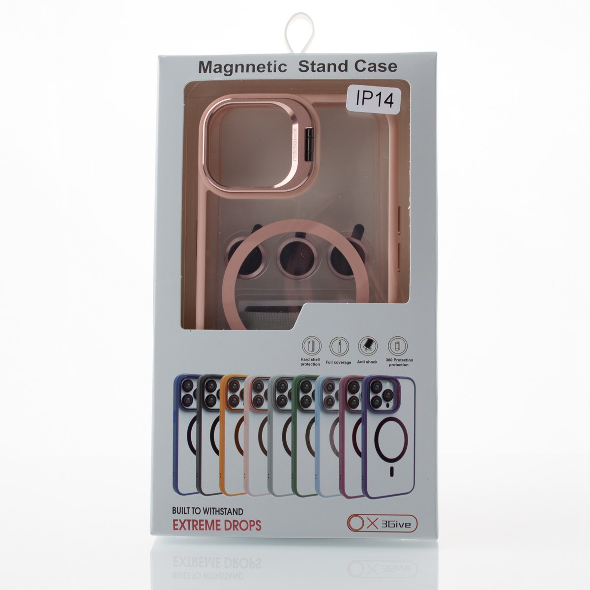 Силиконовый чехол MagSafe CAMERA GLASS PROTECTION для iPhone 14 темно-фиолетовый