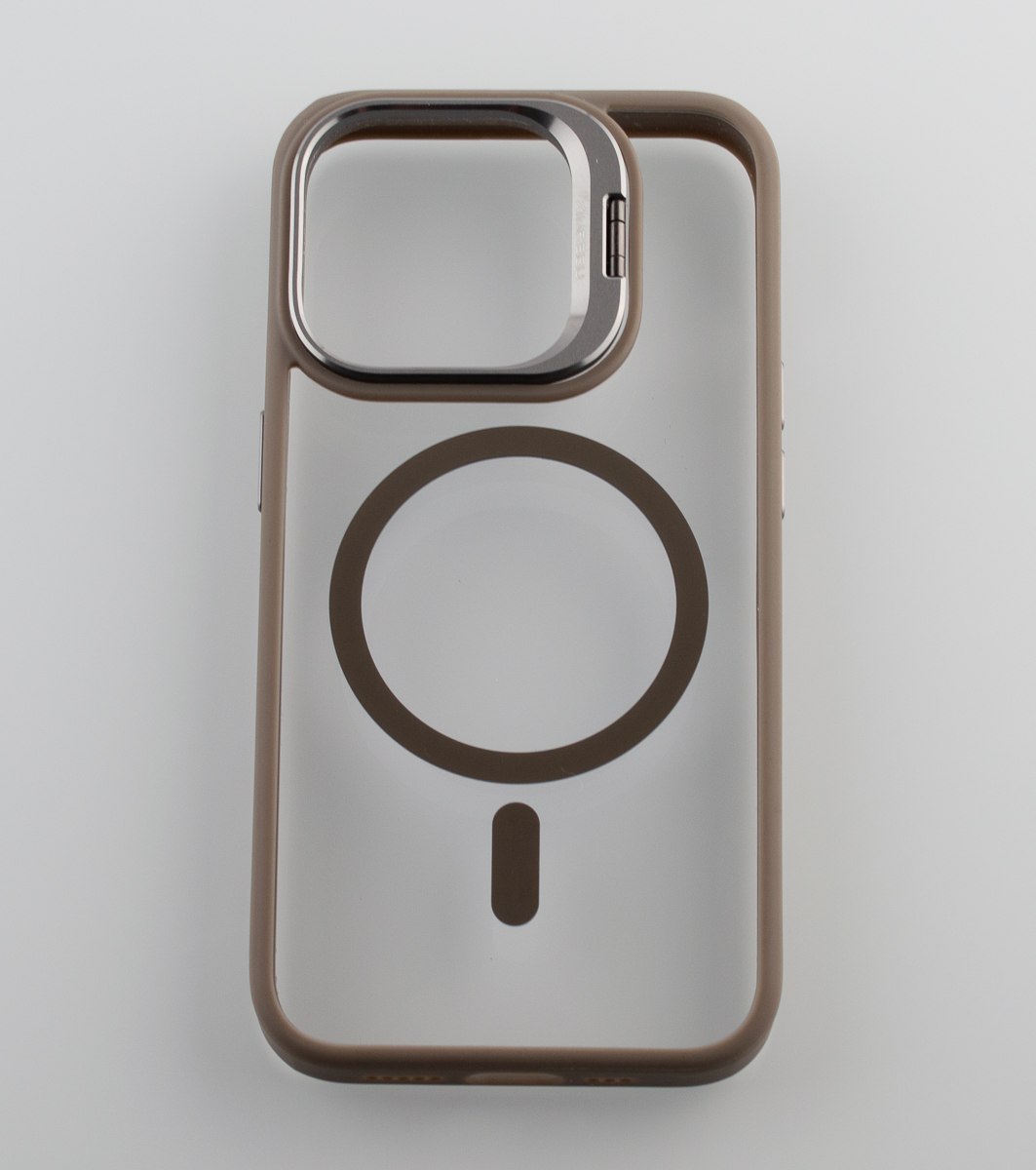 Силиконовый чехол MagSafe CAMERA GLASS PROTECTION для iPhone 12 Pro Max серый