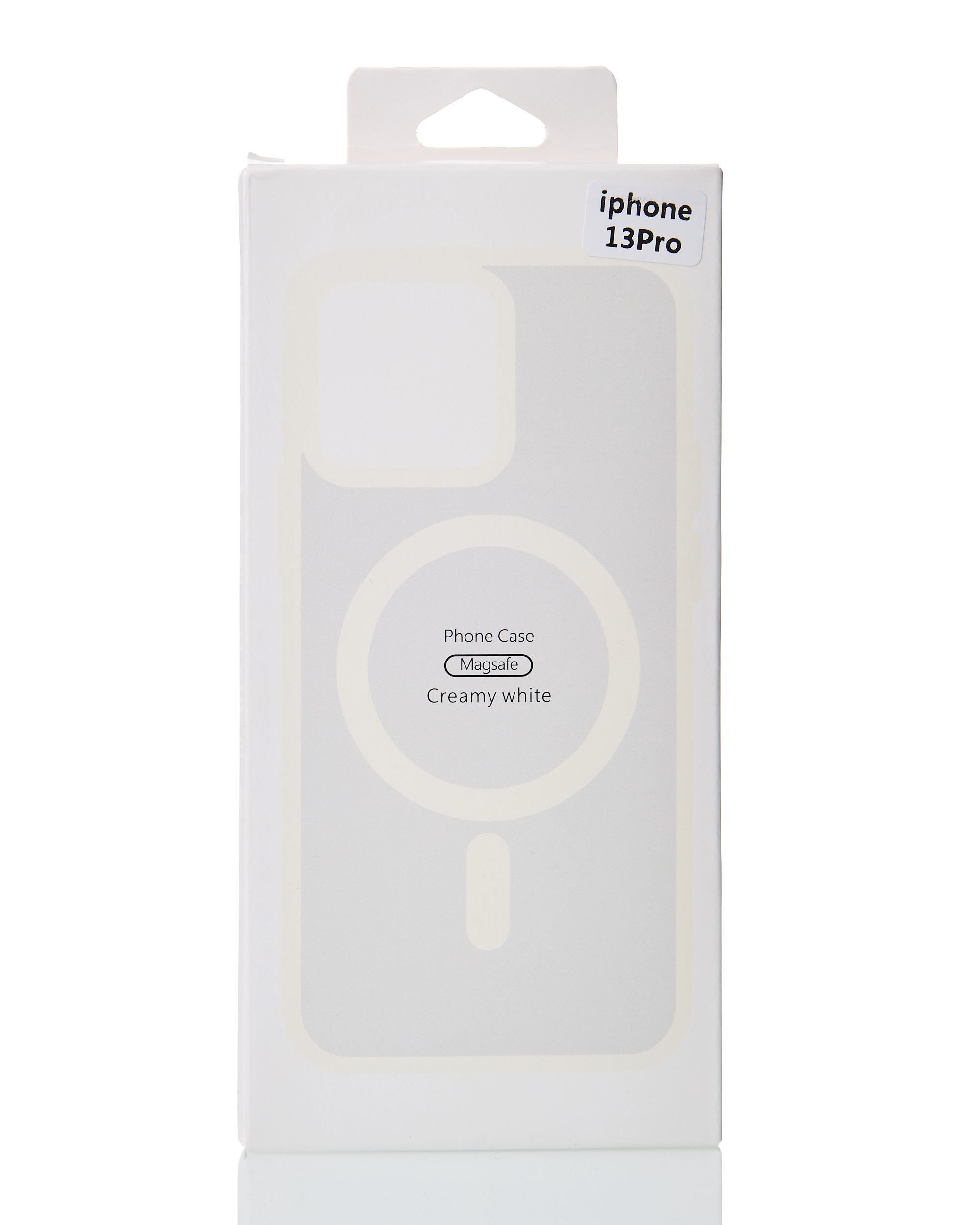 Силиконовый чехол MATTE с поддержкой MagSafe для iPhone 13 Pro cream