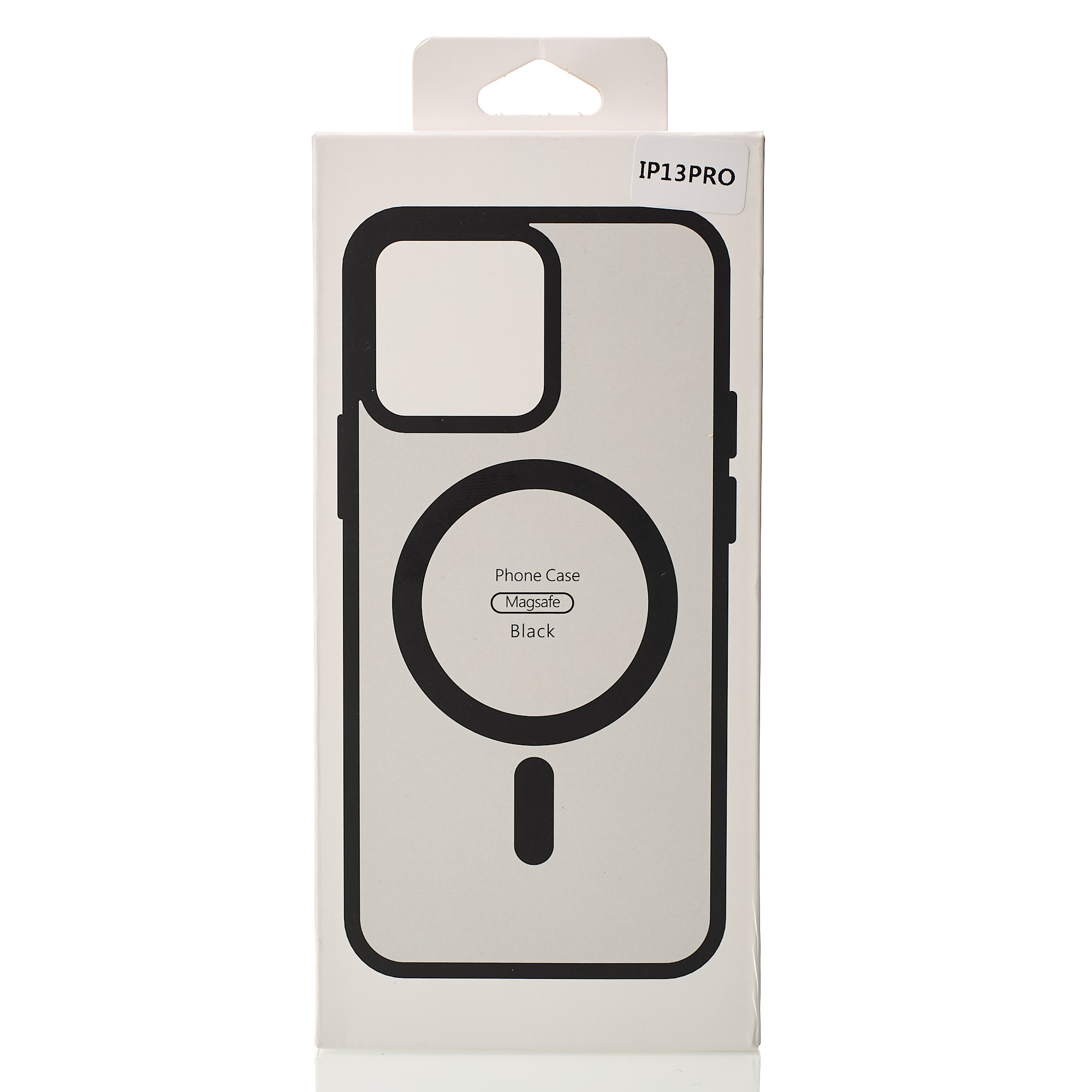 Силиконовый чехол MATTE с поддержкой MagSafe для iPhone 13 Pro classic black