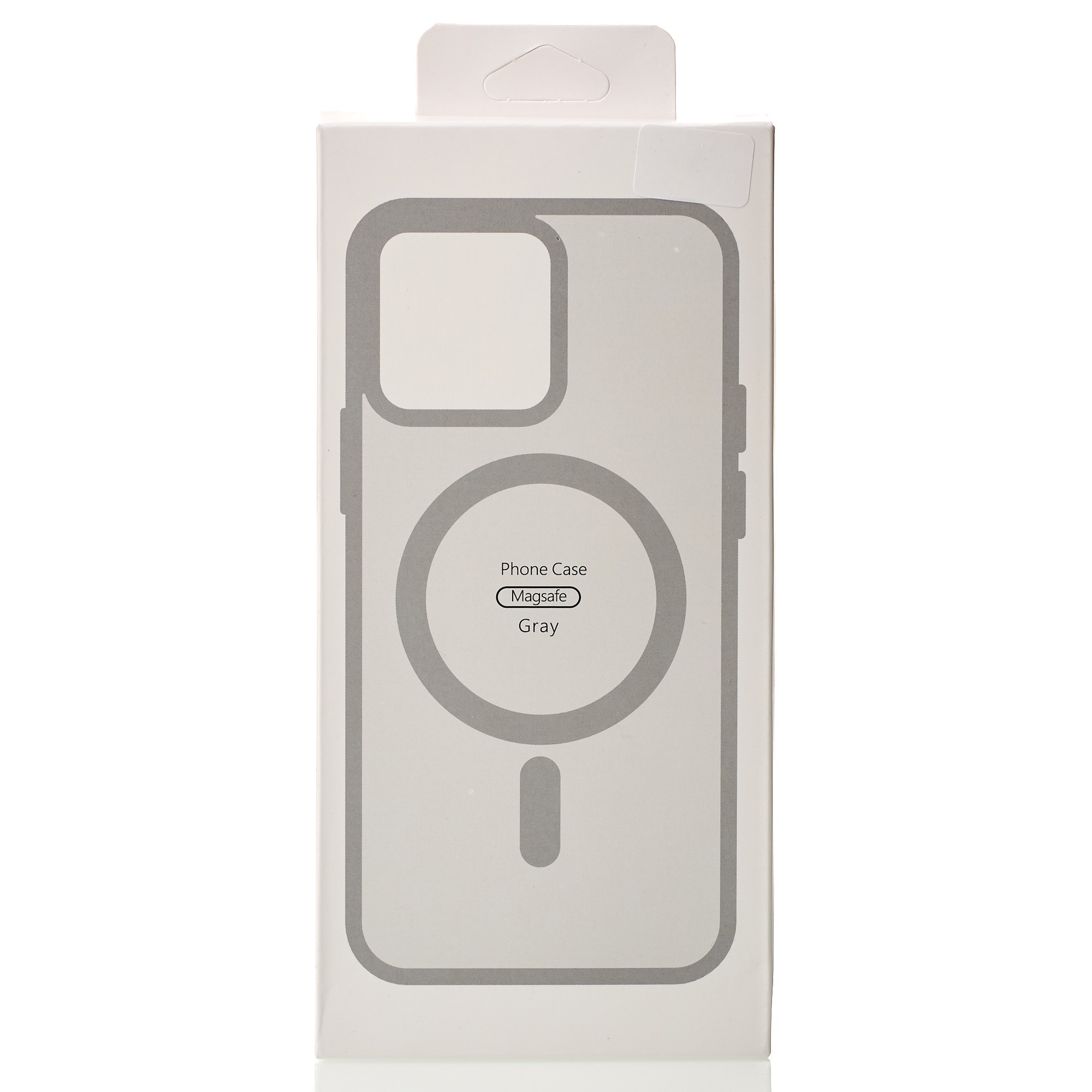 Силиконовый чехол MATTE с поддержкой MagSafe для iPhone 13 titanium black