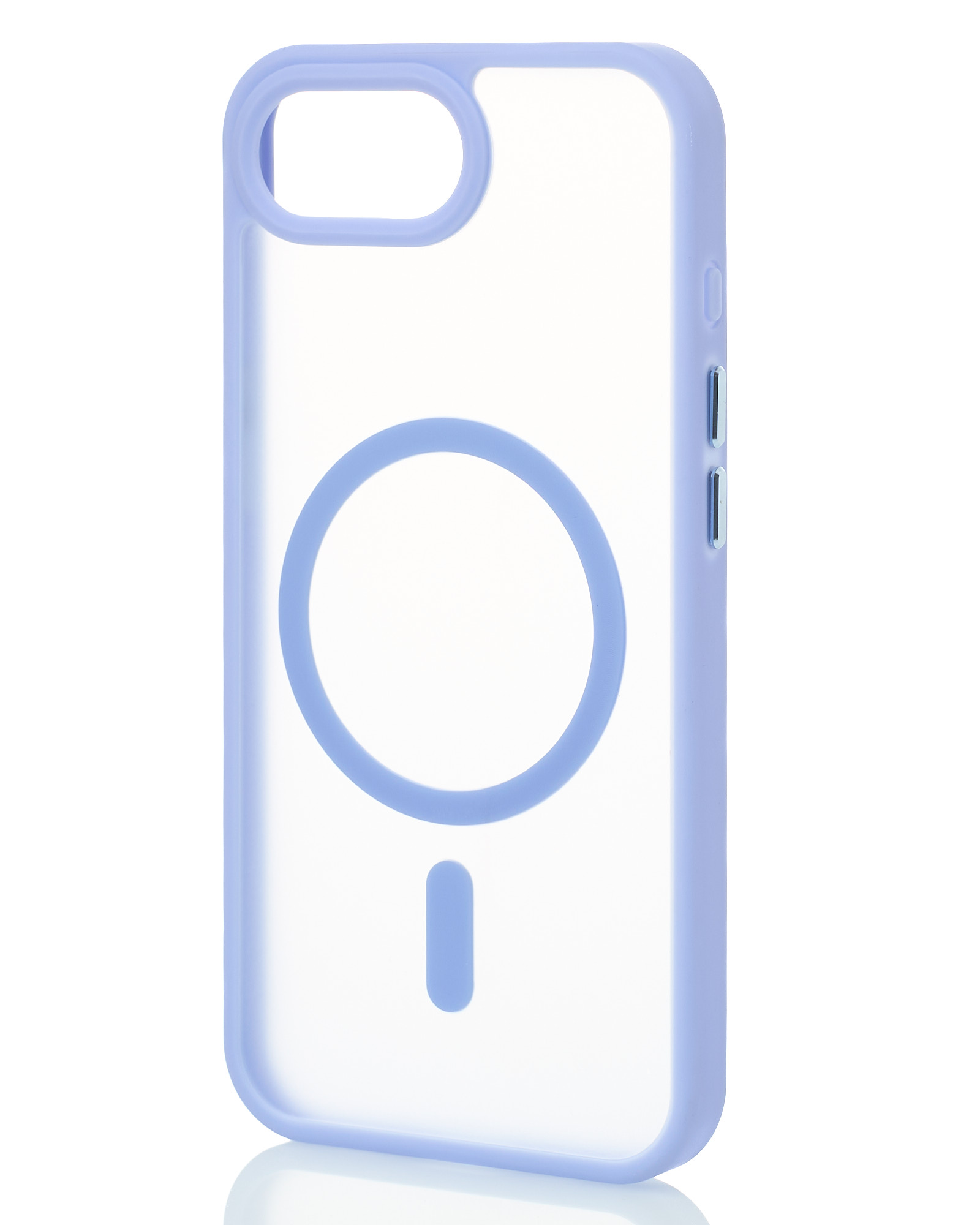 Силиконовый чехол MATTE с поддержкой MagSafe для iPhone 16E lavander